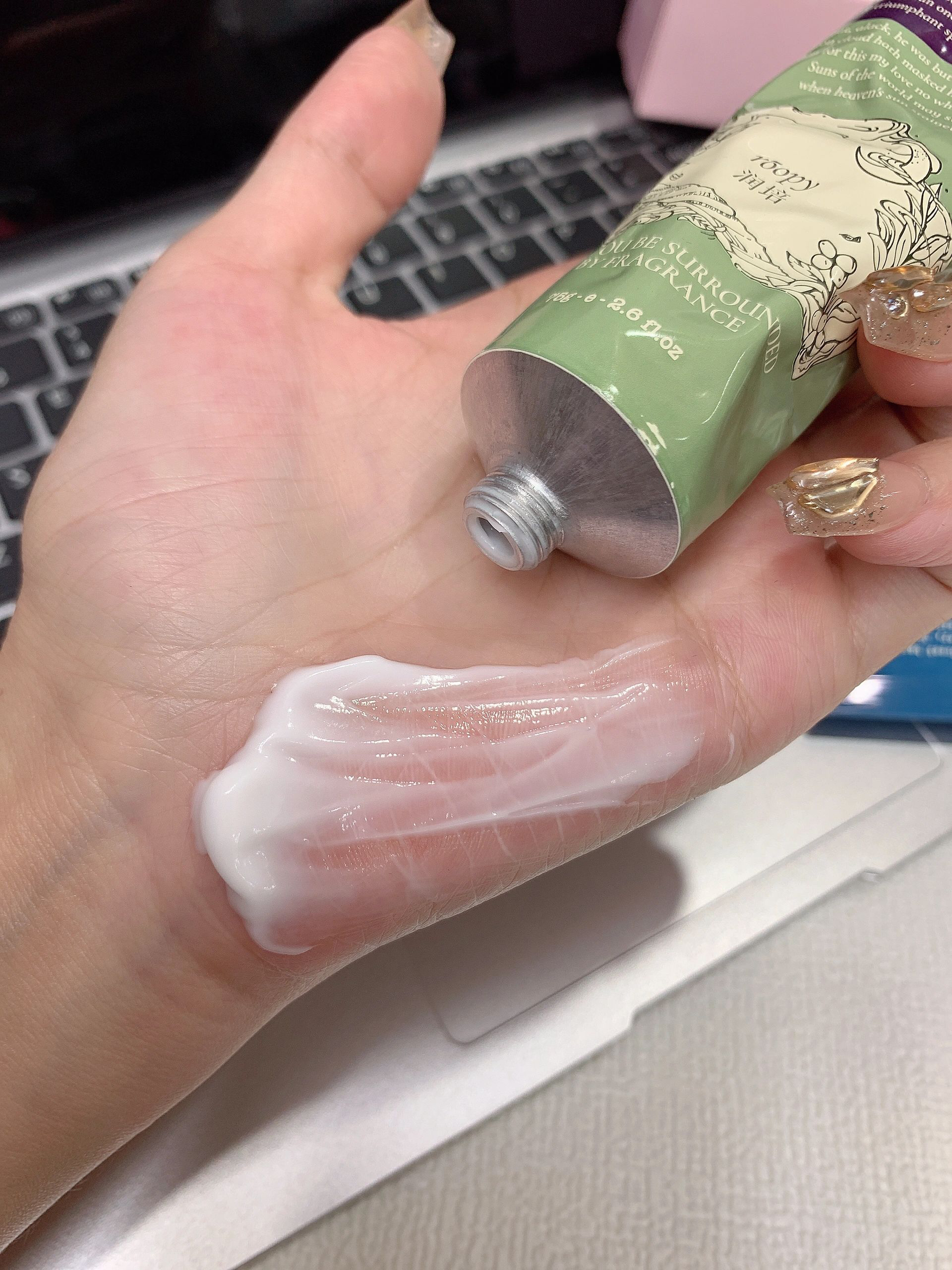 润培护手霜，20不到！真的能封神👍