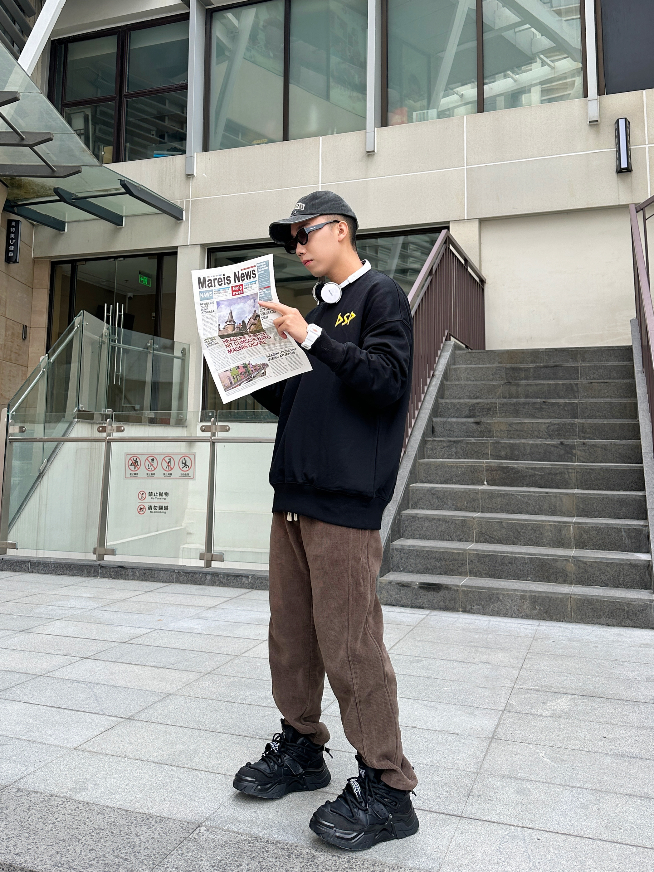 休闲潮酷风穿搭➿这么穿去约会可还行？