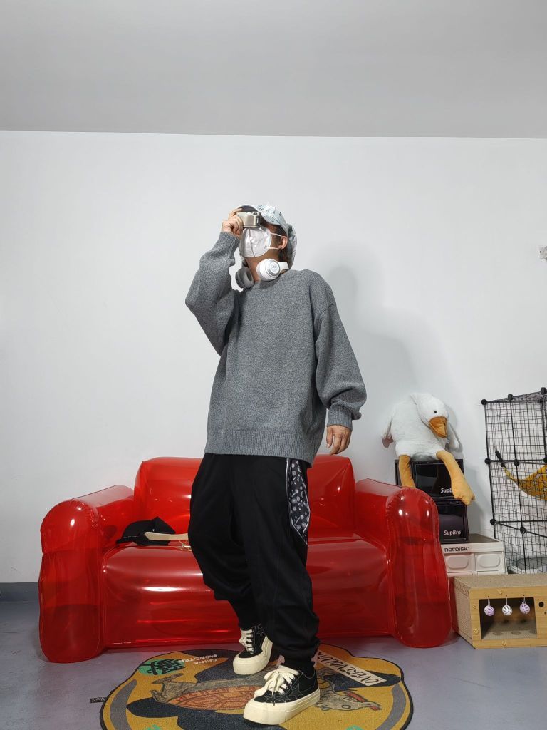 慵懒舒适休闲搭配日常