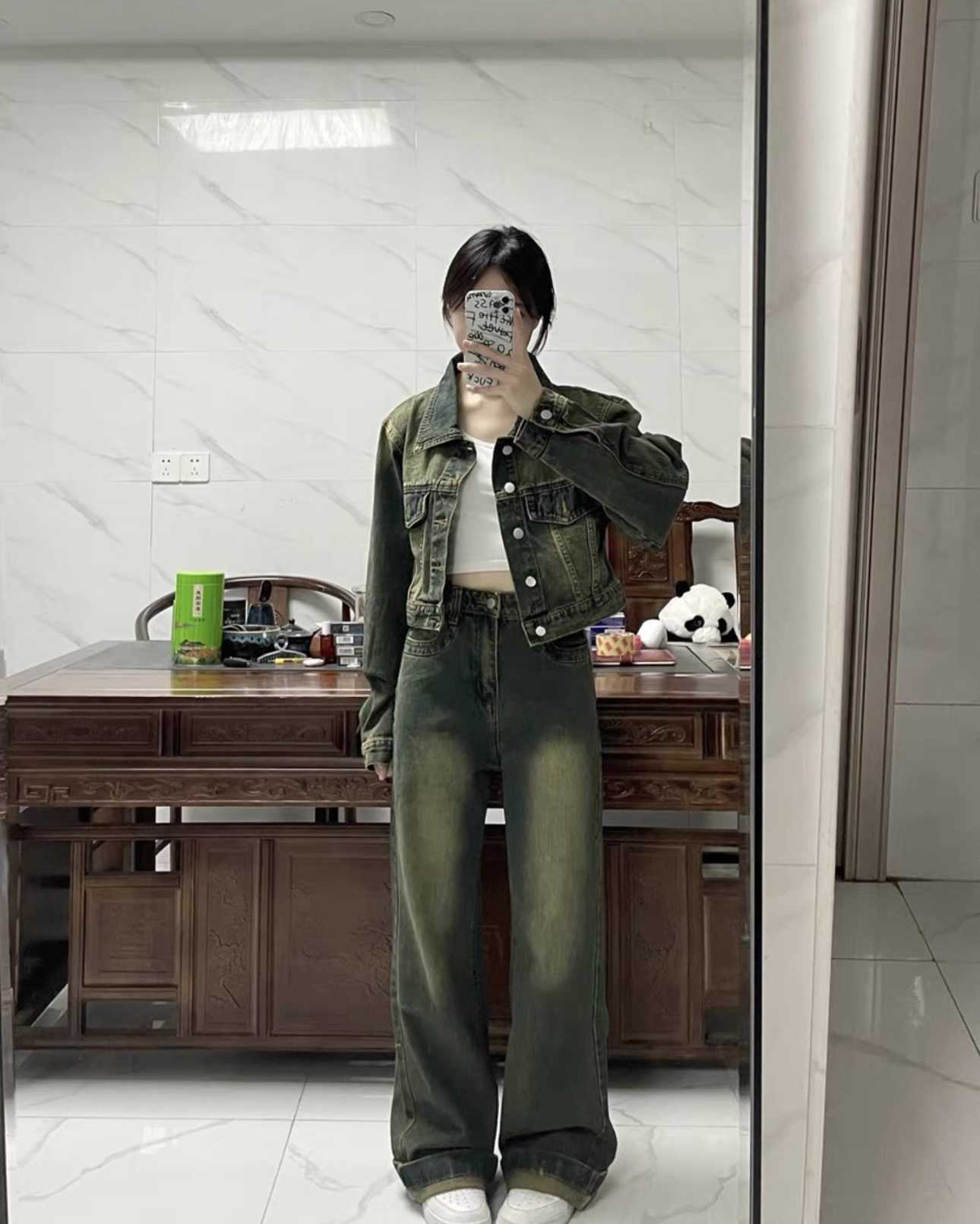 好…好牛的牛仔裤！！