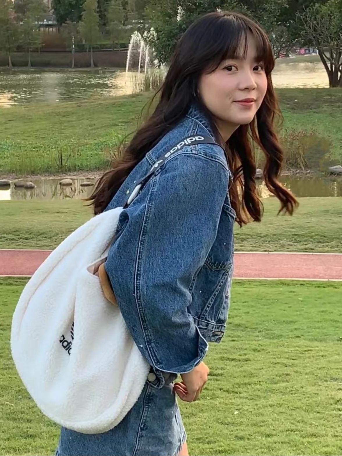毛绒绒百搭Adidas包包