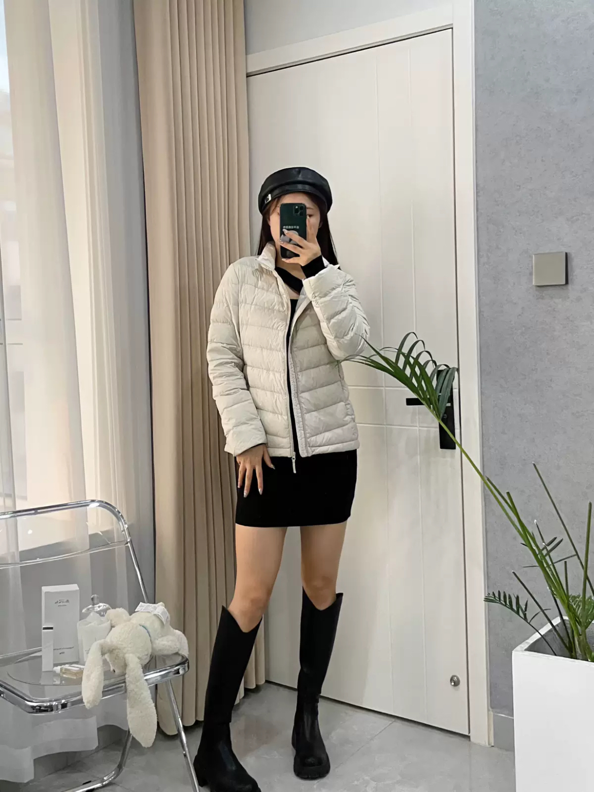 羽绒服也可以美美搭配
