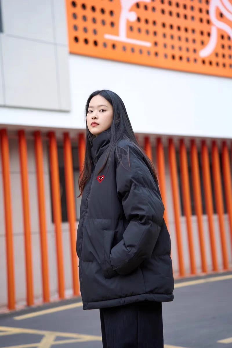 🔥美式爱心加厚面包立领棉服,穿上就是温暖小太阳☀️