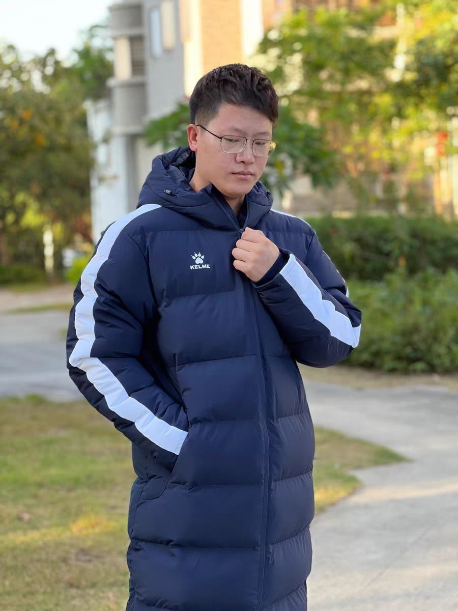 防寒长款羽绒服