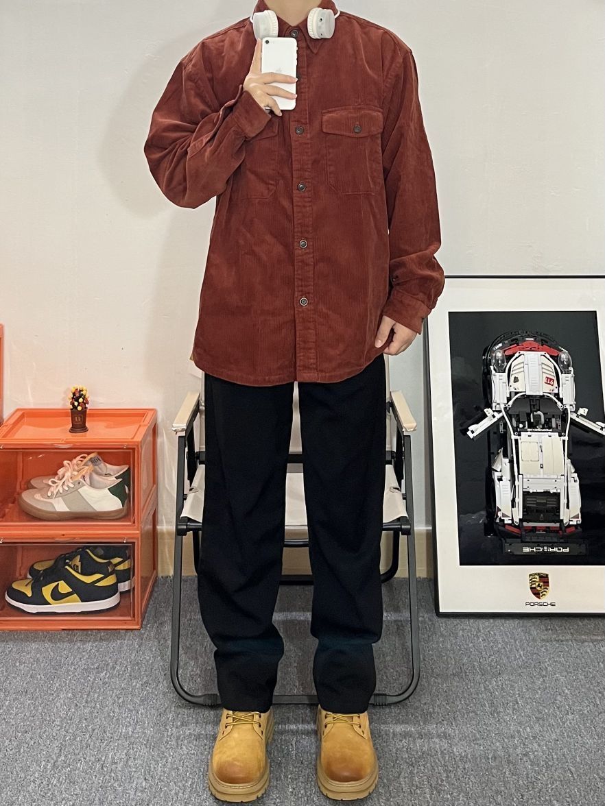 美式工装风OOTD｜复古大黄靴跟冬天太搭了
