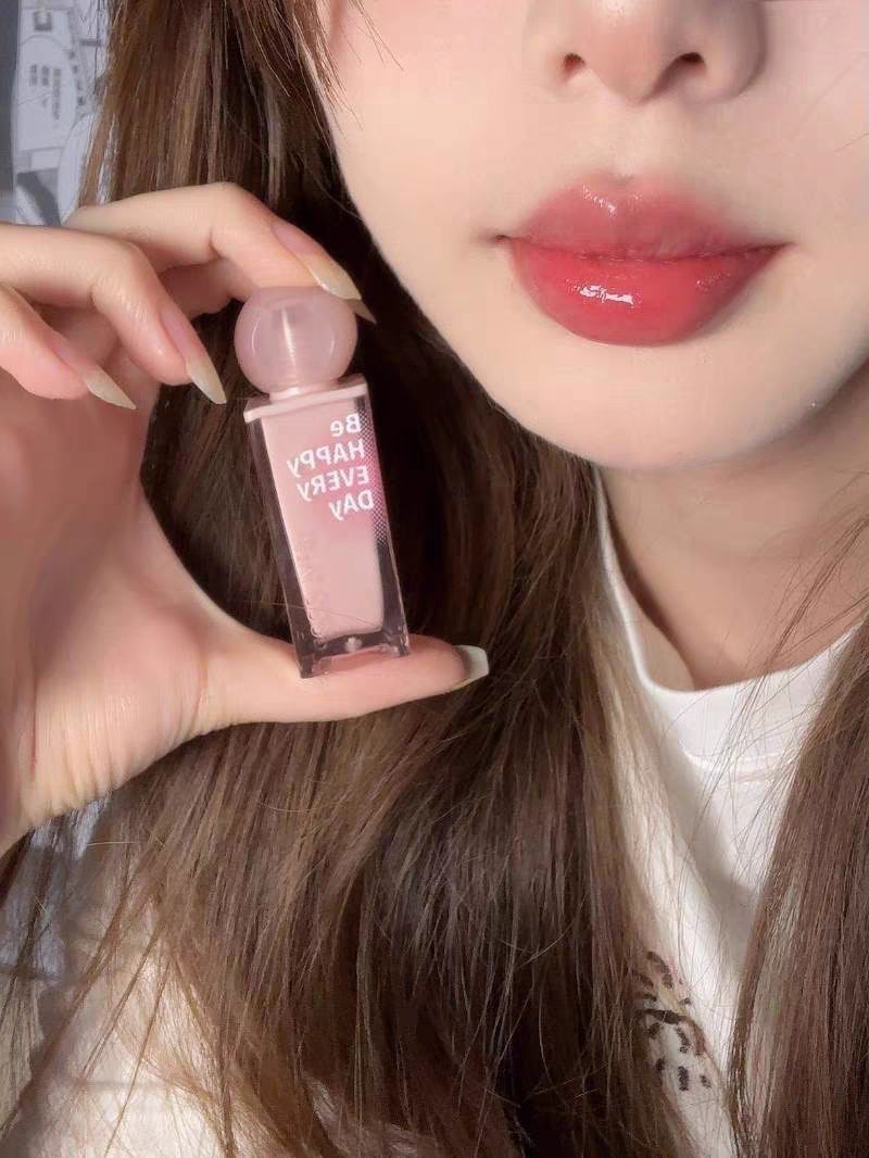超自然少女感果冻唇！太会调了吧！!