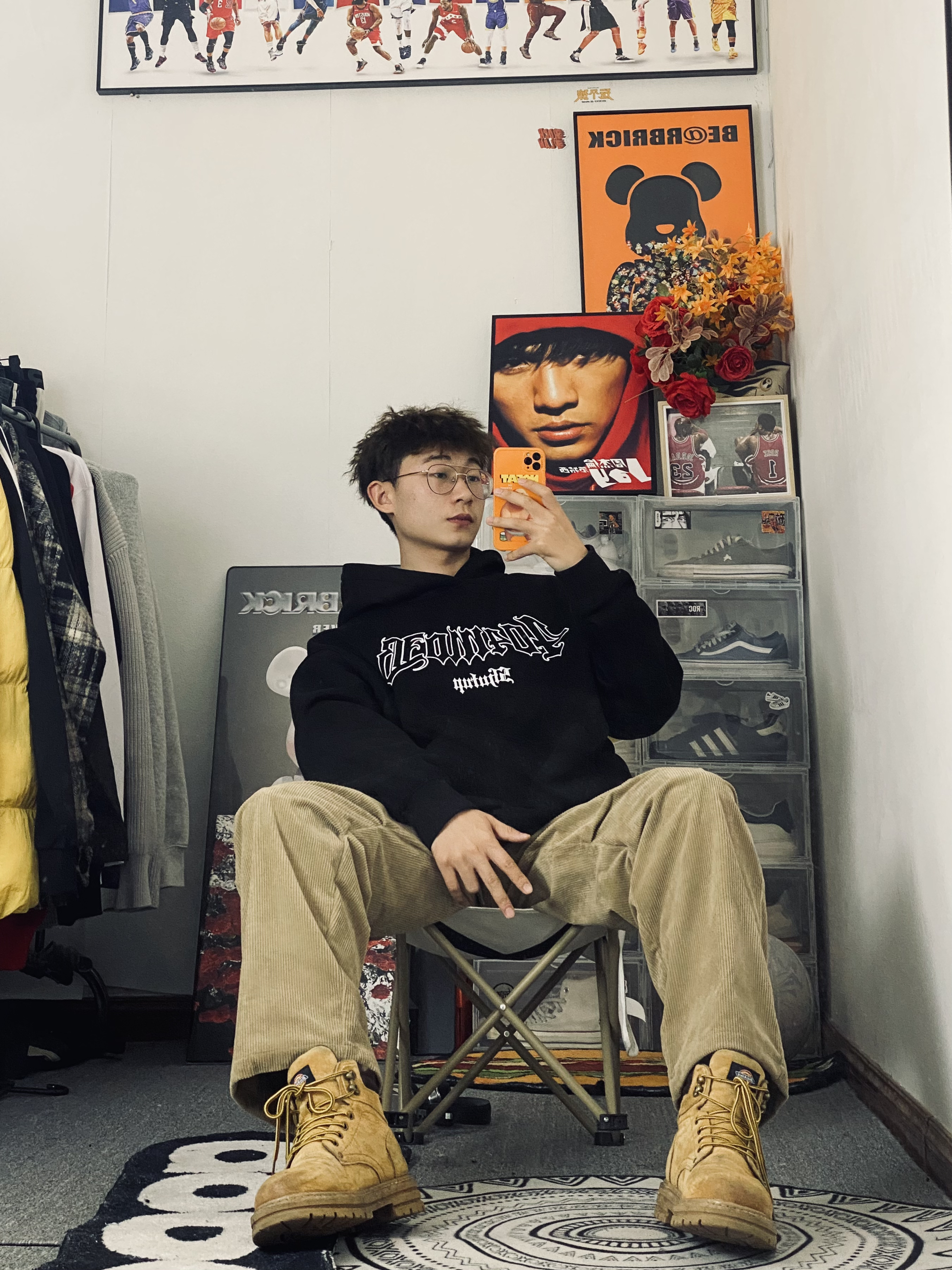 ootd/看见我给你比得OK吗😽