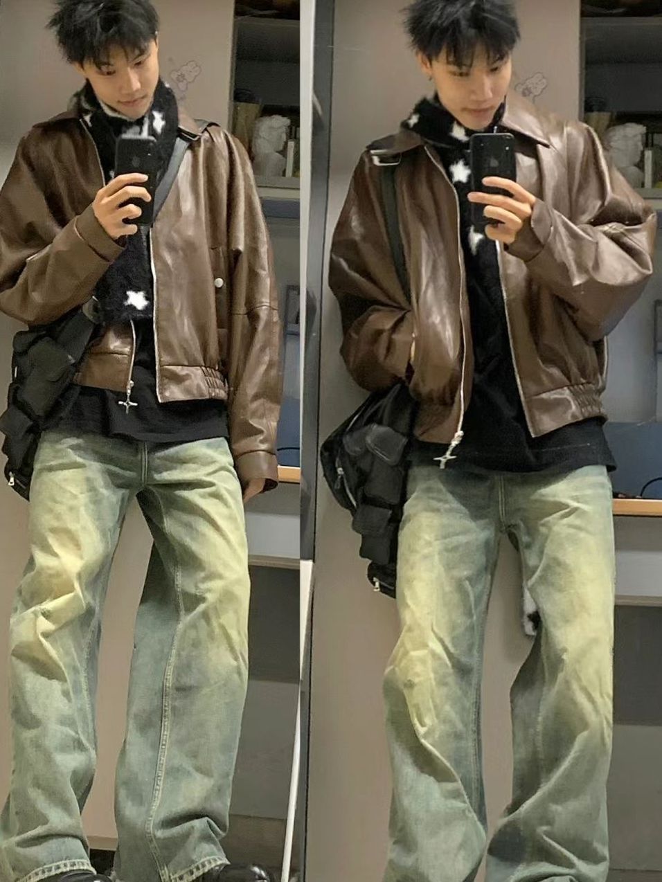 秋冬这么穿🍂暖暖的少年感谁不爱呢！