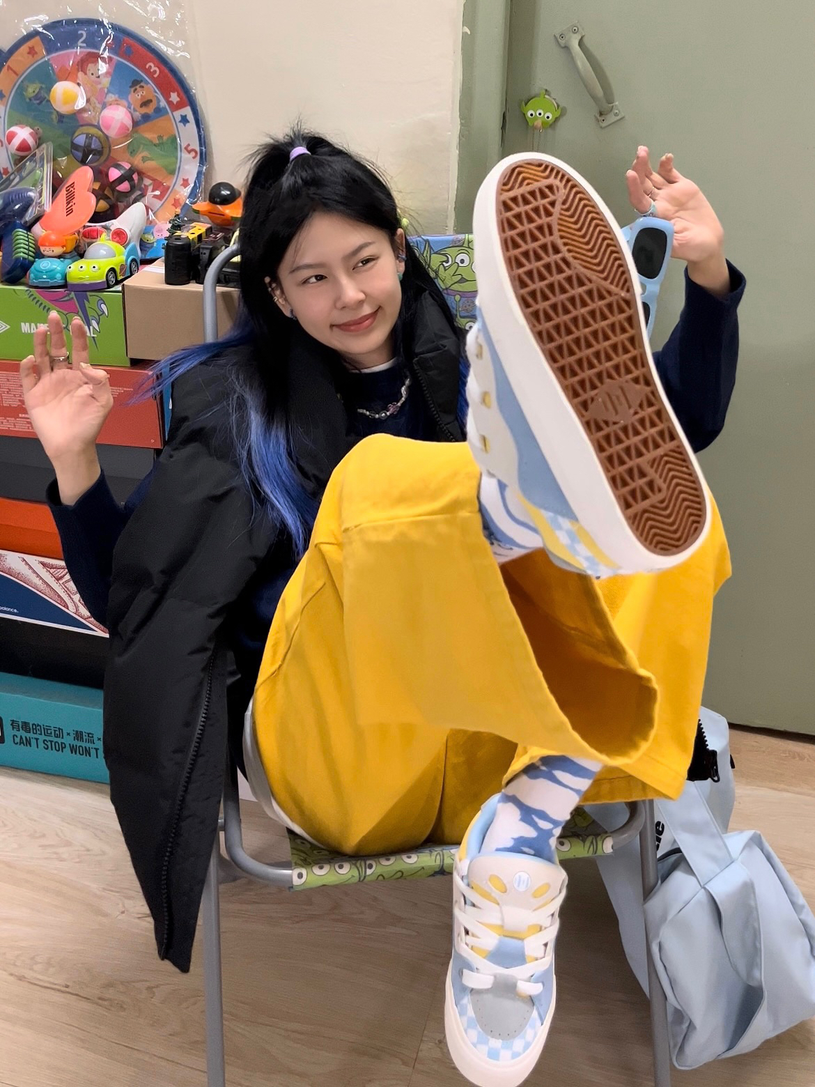 Ootd｜💛五彩斑斓的黑色穿搭🫐