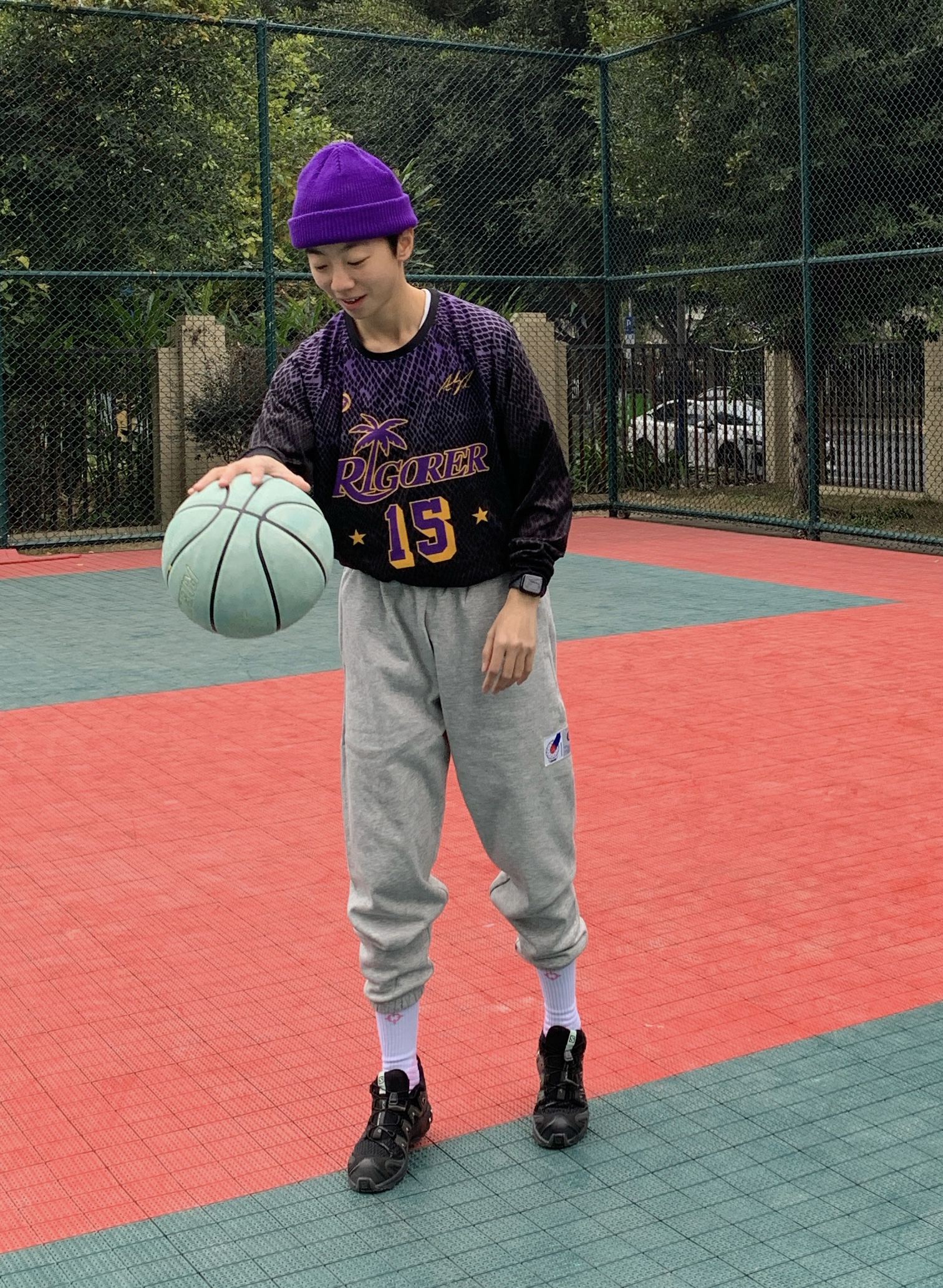 ootd ｜帅气黑灰穿搭分享🏀