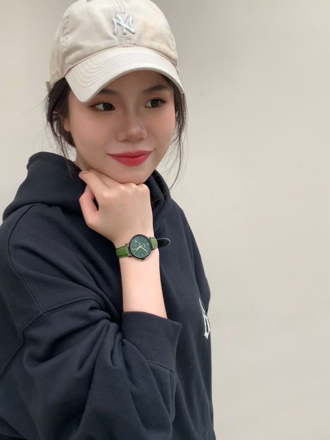 绿色的手表也超可爱