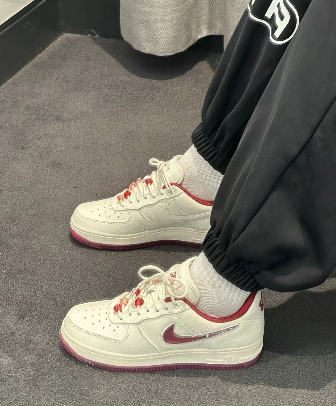 Nike AF1情人节限定补是甜妹穿的鞋子!