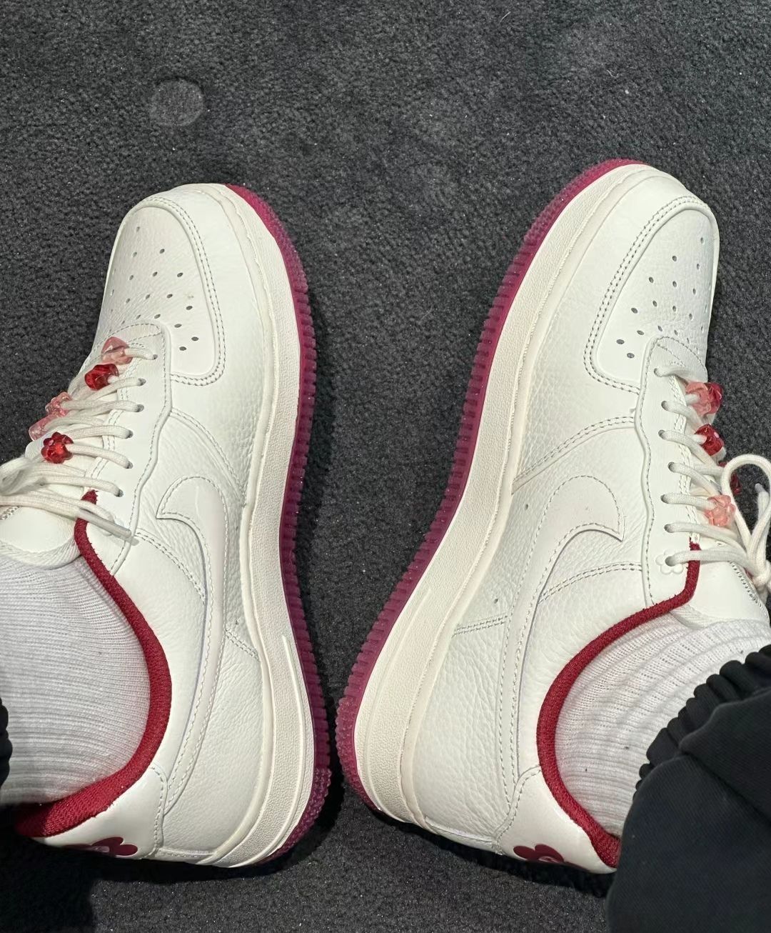 Nike AF1情人节限定补是甜妹穿的鞋子!