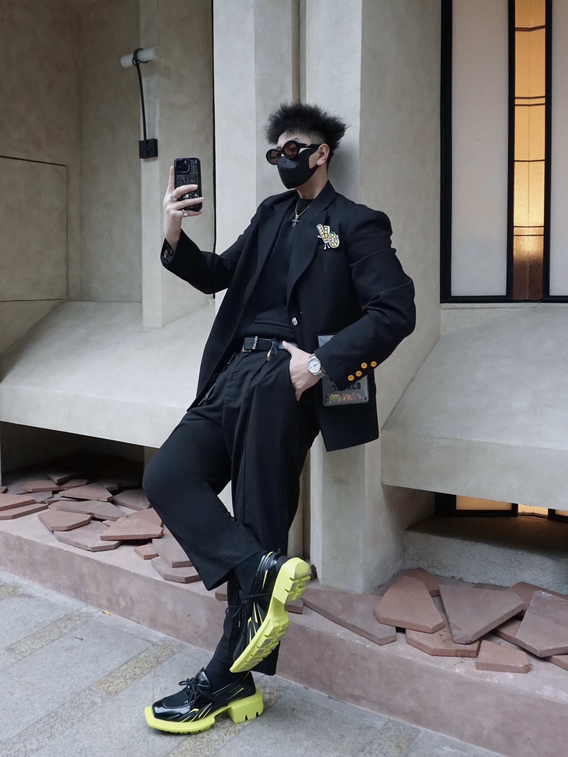 绅士男友OOTD|新年出门被问是哪个明星⚫️❕