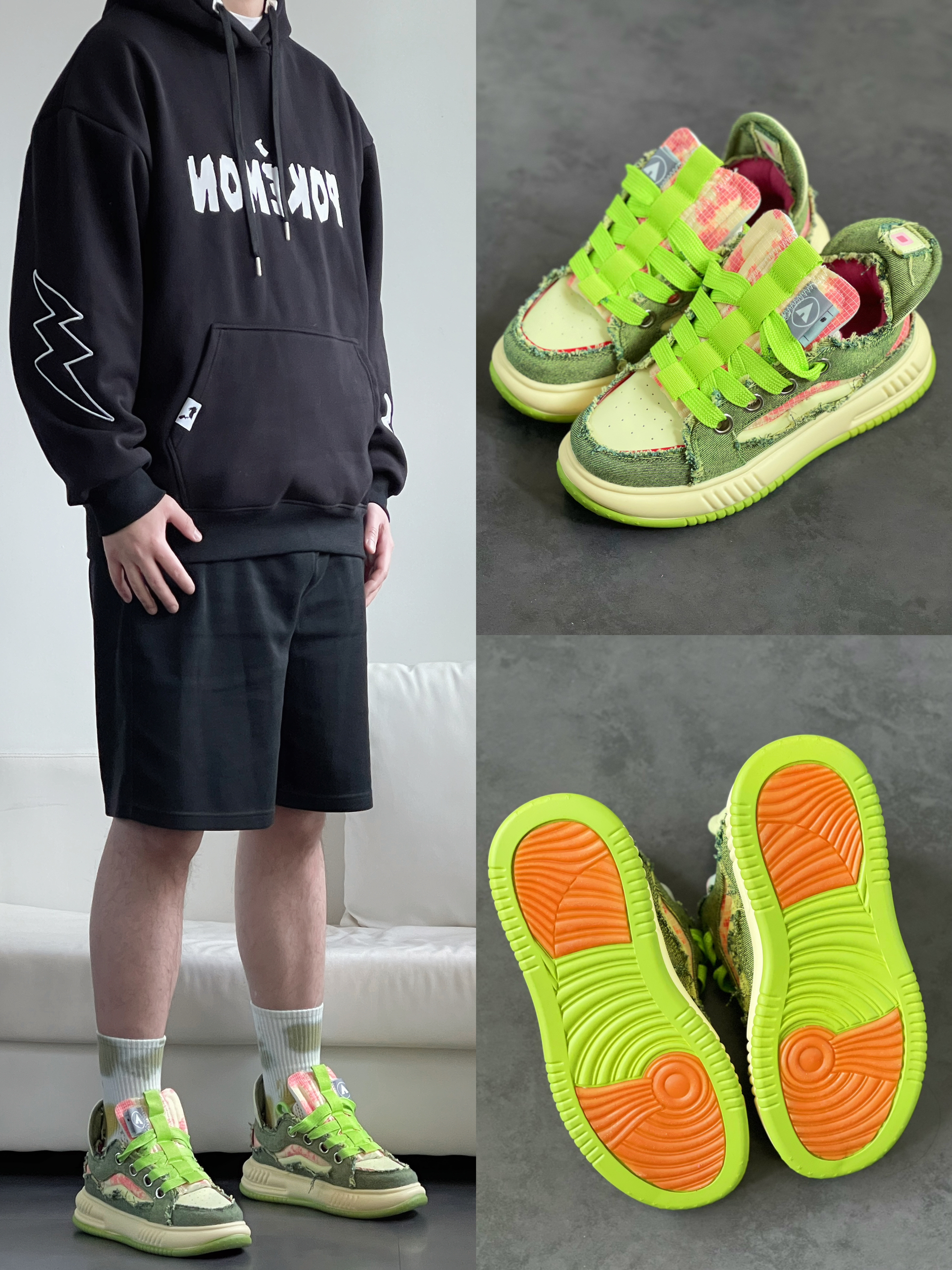 OOTD丨黑配绿还不懂吗