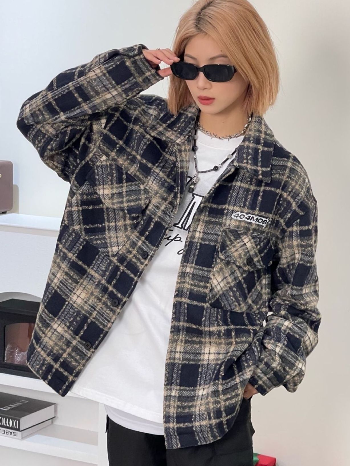 OOTD|秋天的氛围感是小香风毛呢外套给的