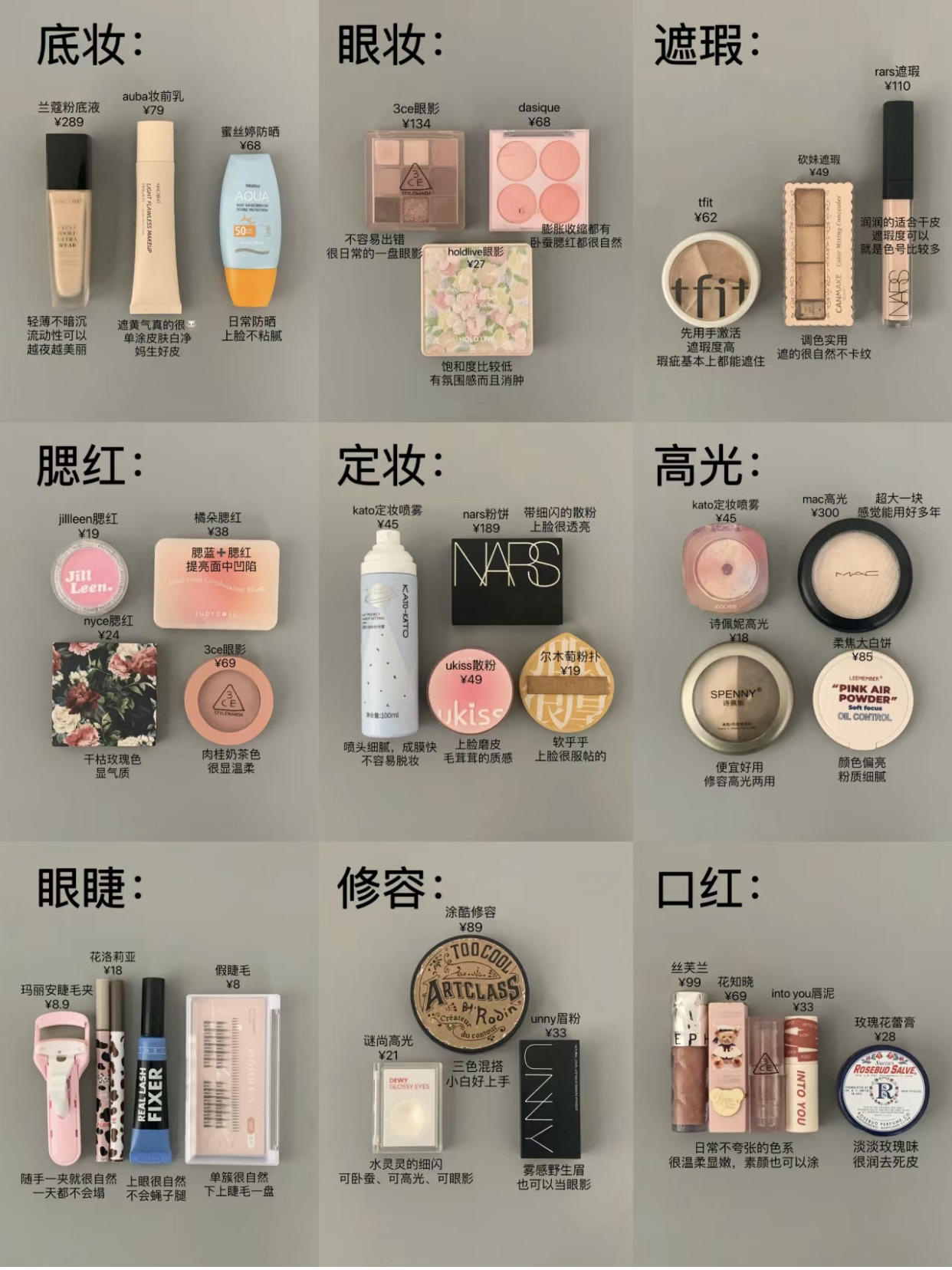 爱用好物合集！