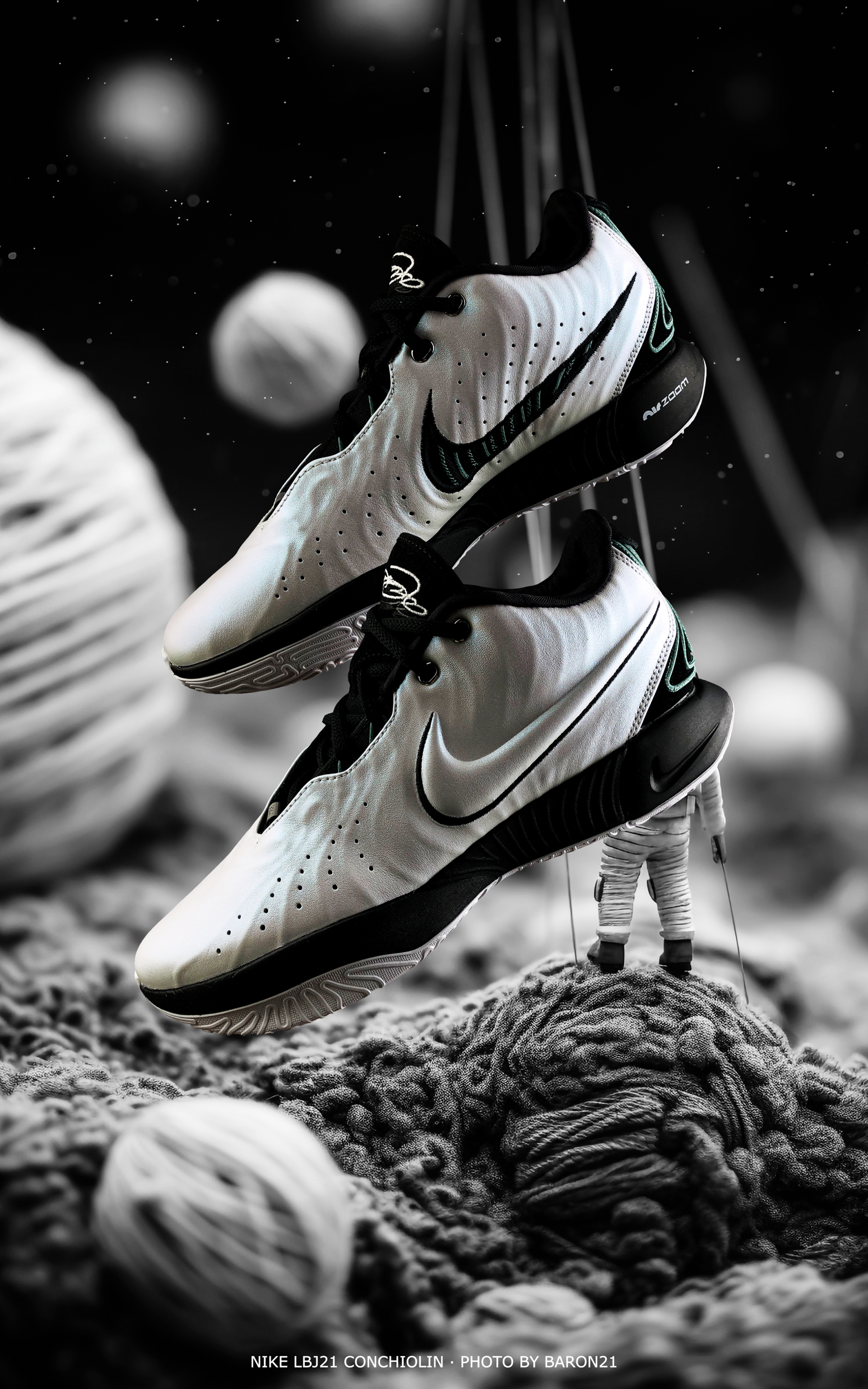 球鞋摄影·Nike LBJ21 Conchiolin