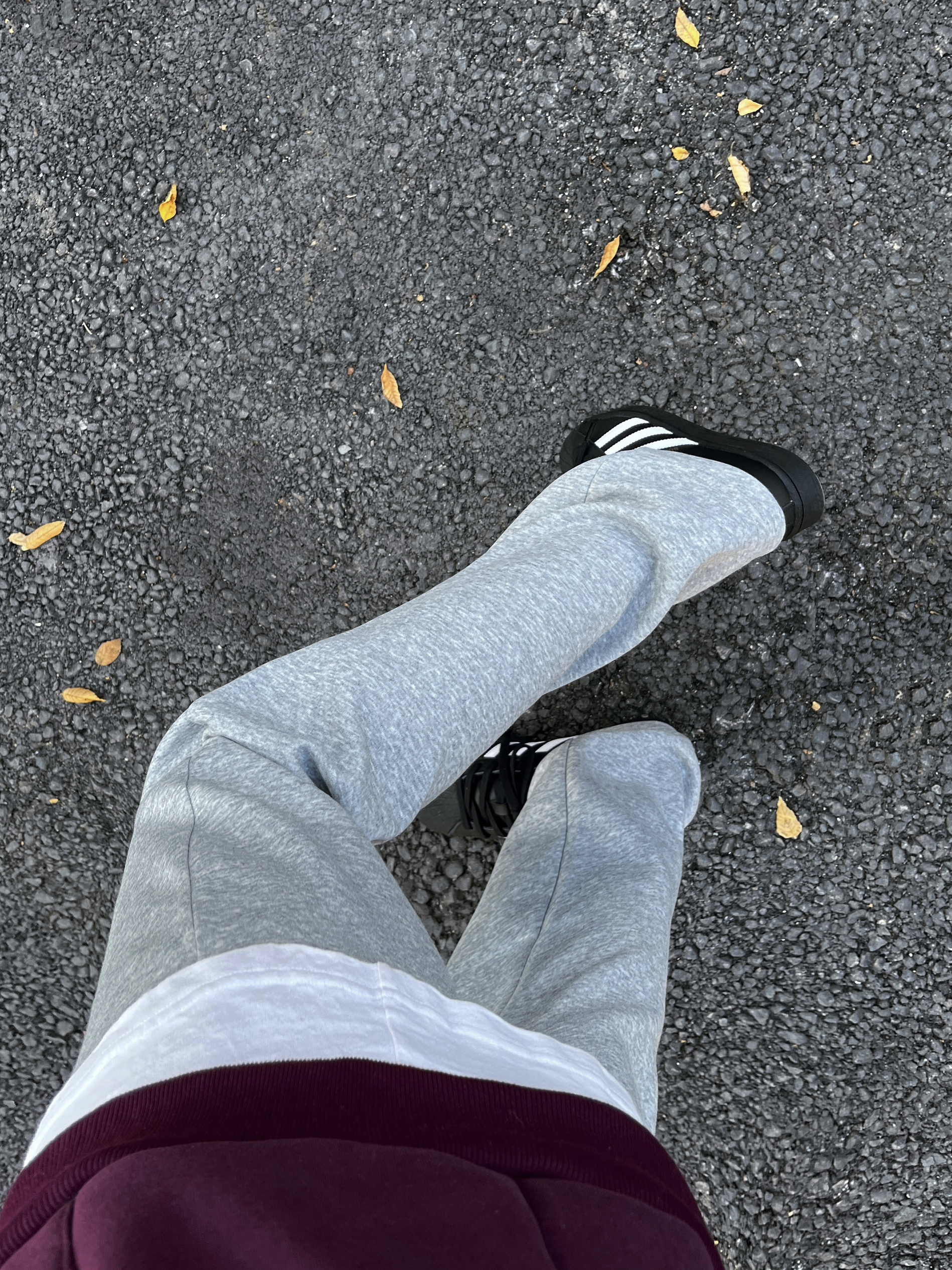舒服的散步遛弯裤裤