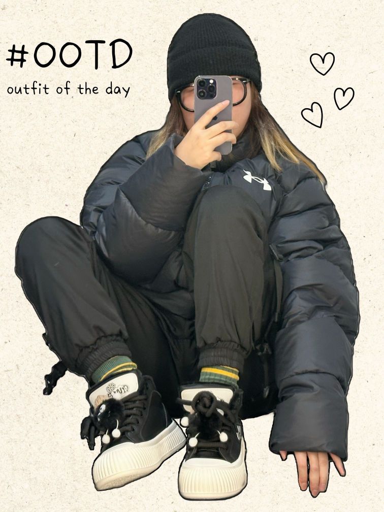 Under Armour ootd｜一身黑会有人追吗？ ♥︎