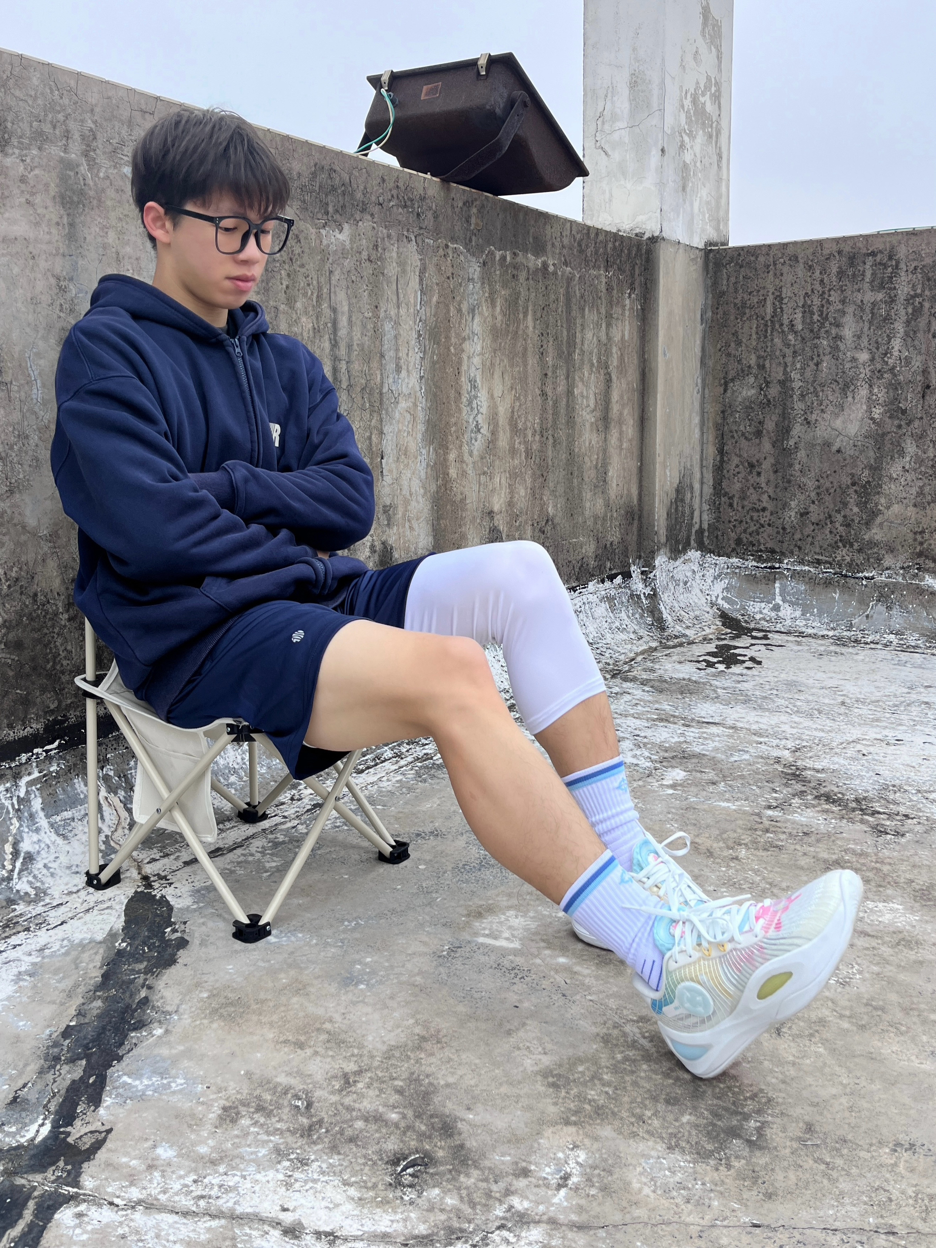Ootd/这双冰淇淋配色球鞋太惹眼了吧