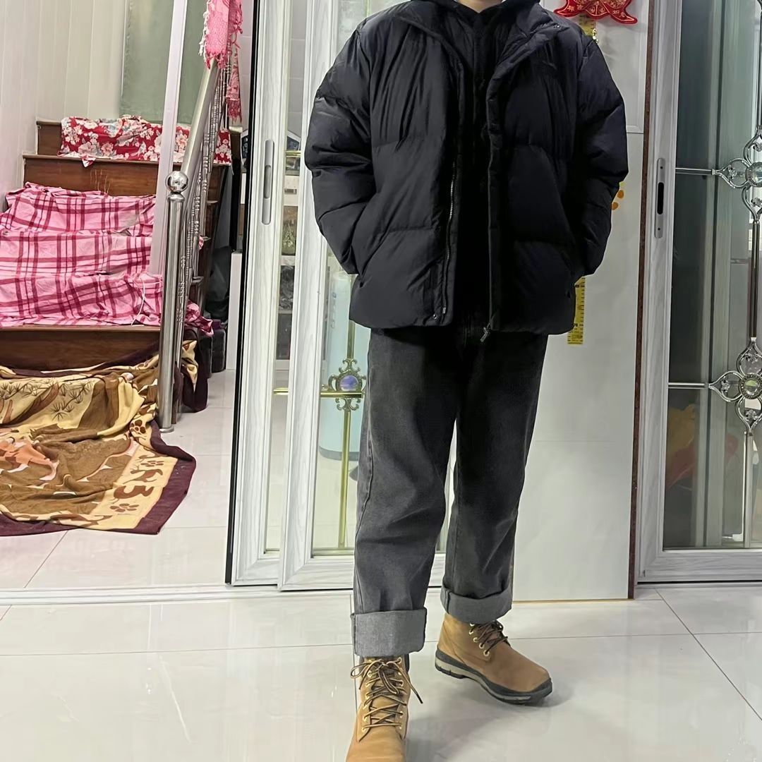 💥💥TheNorthFace 字母刺绣立领短款棉服,让你秒变潮人!