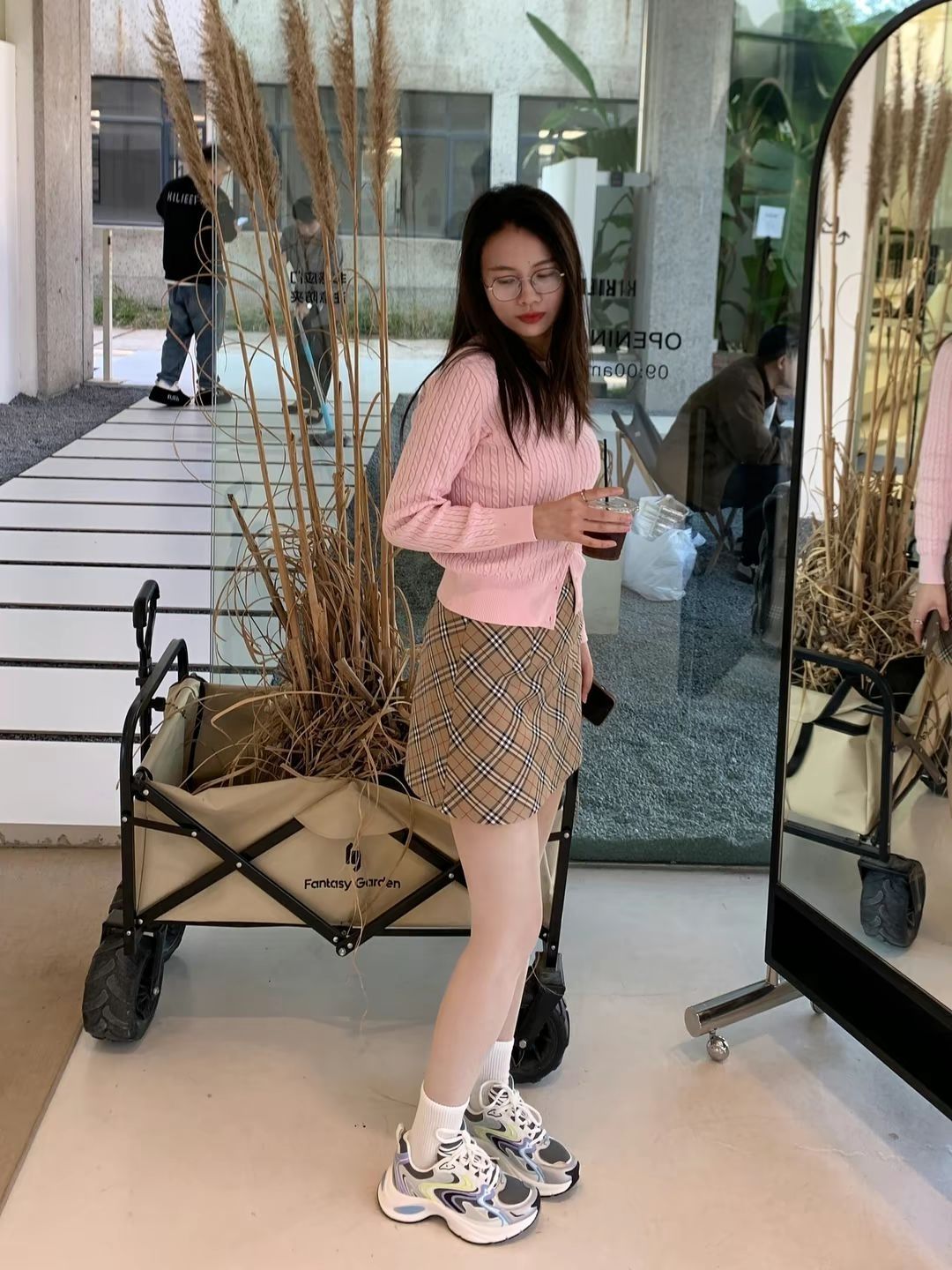 穿上简直暖和又舒适，嘻嘻～