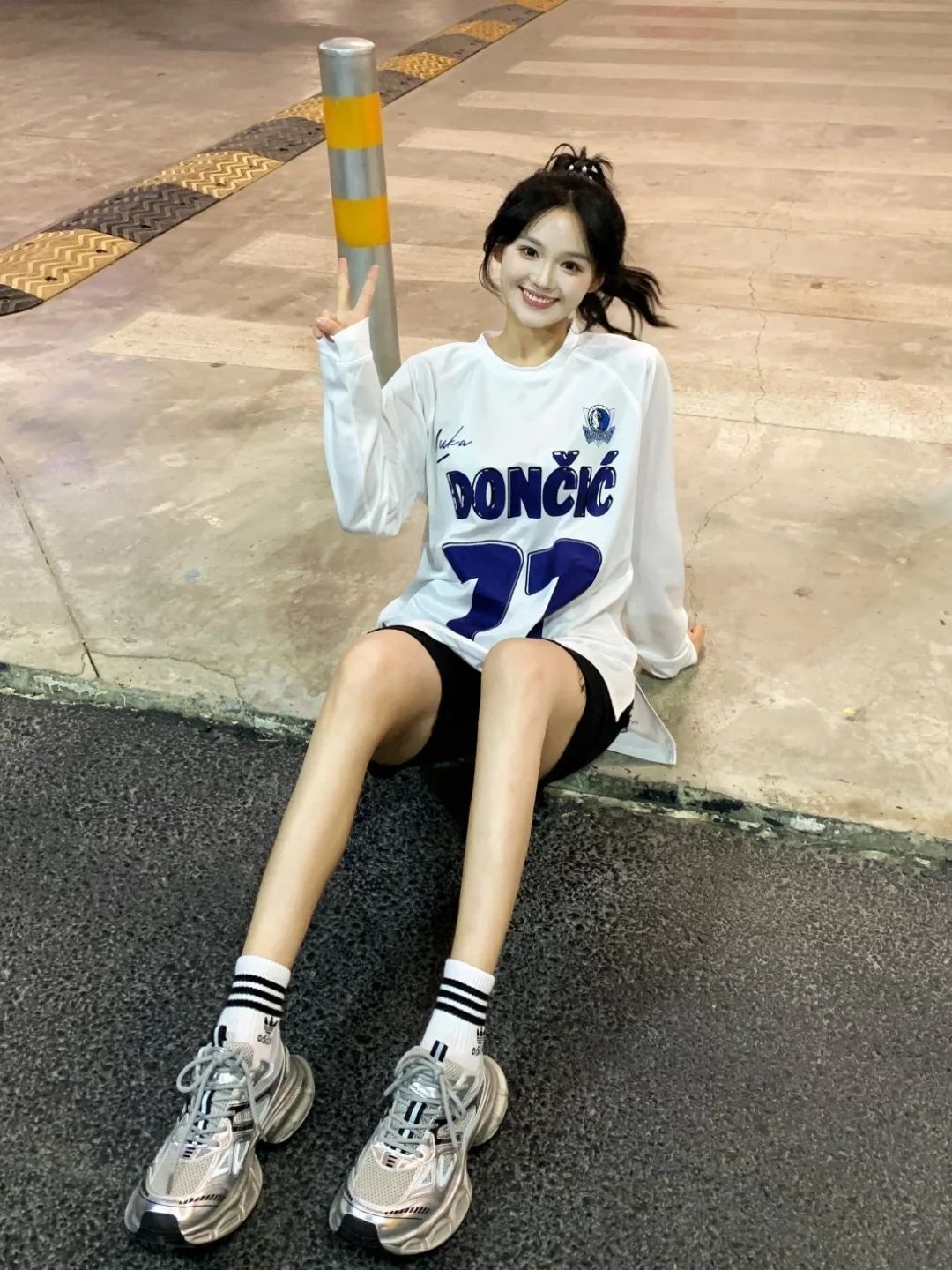 🔥东契奇同款！吸汗速干！超级舒适！TIP-OFF 独行侠东契奇篮球运动速干短袖T恤👕