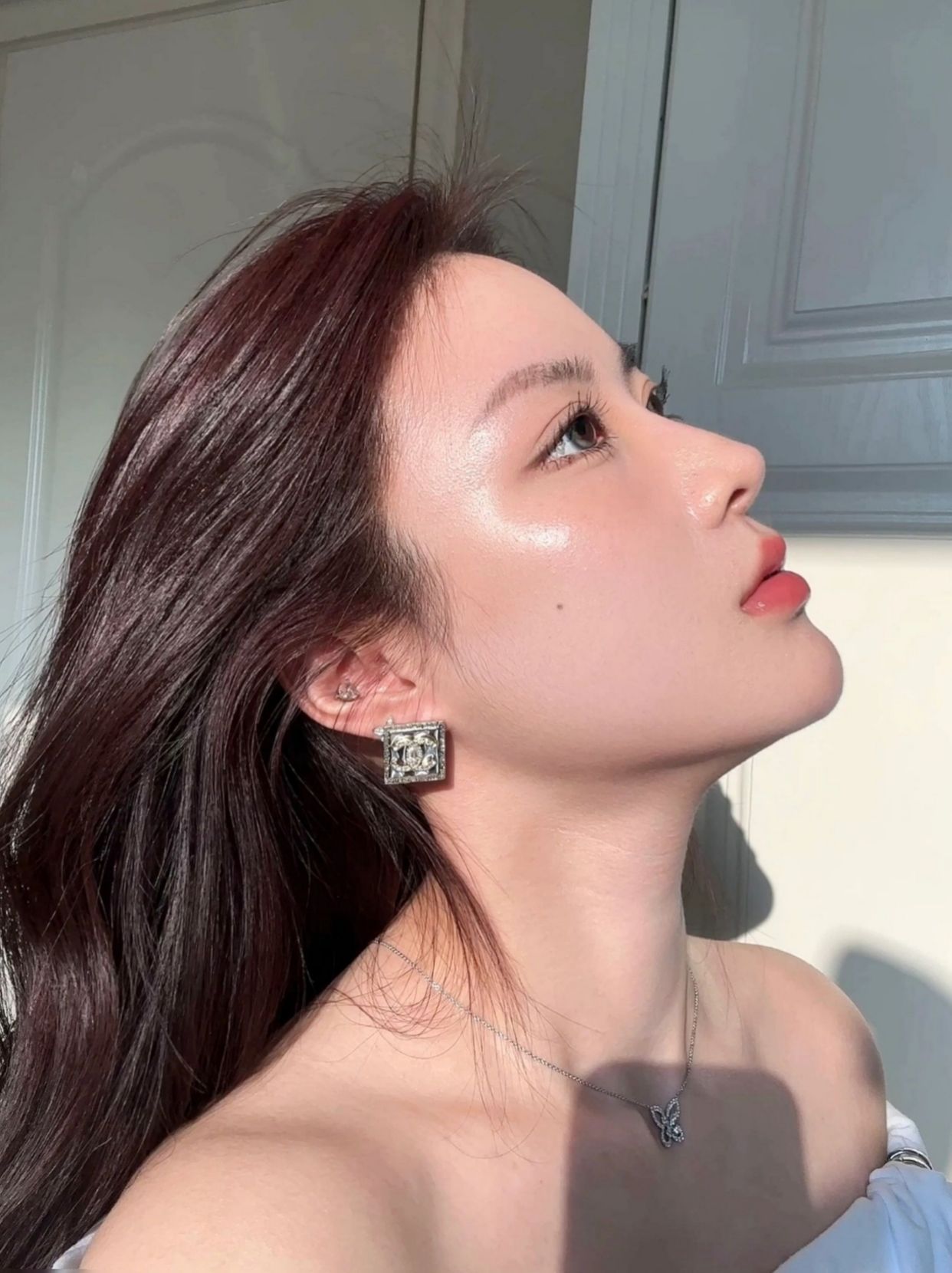 哎呦我滴亲娘嘞😌俺找到了清冷美女的颜色！