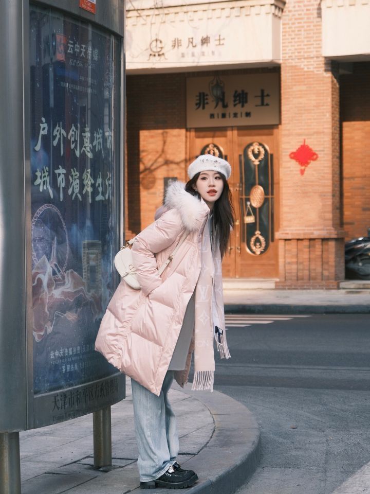 冬天这样穿温柔又甜美💗
