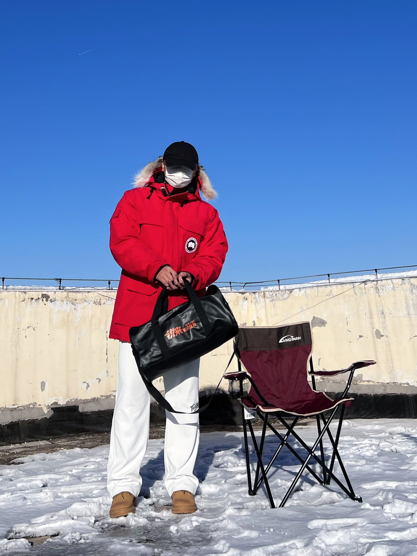 OOTD⛽️龙年❤️男生新年新行头,红色🔴棉服穿搭‼️|||📍欢迎looknew蓝ootd🤠