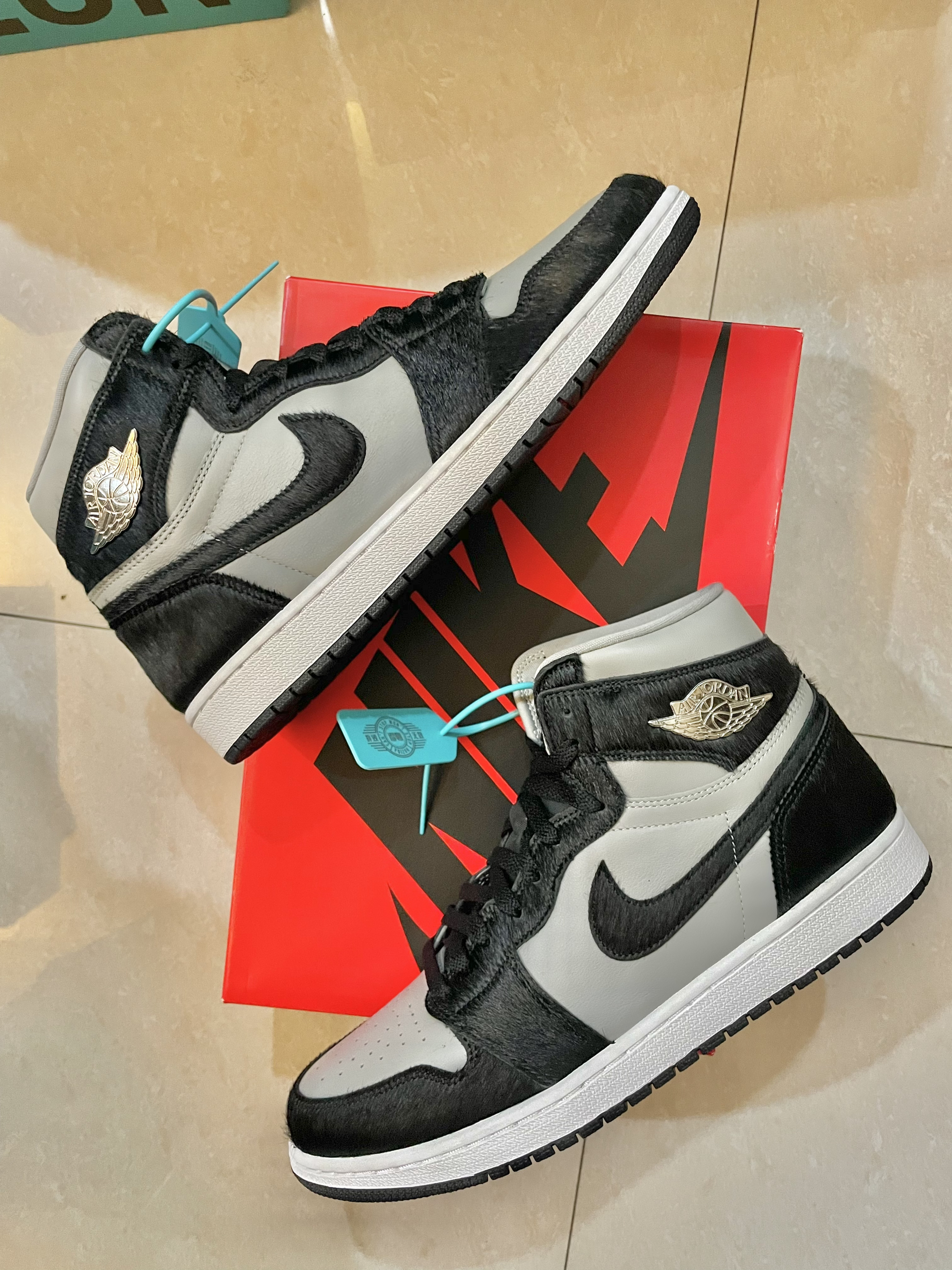 超喜欢这双马毛 Jordan 1