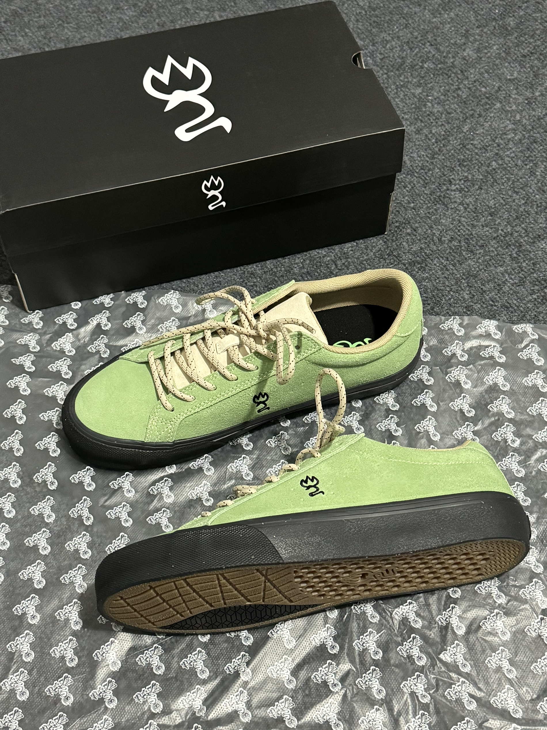 🍏一见倾心的苹果绿板鞋🛹