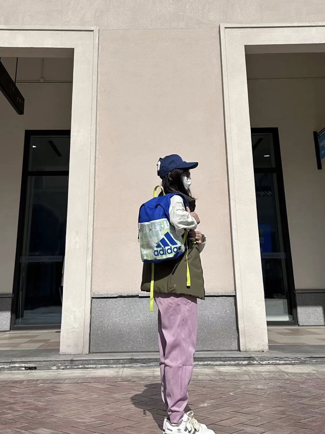 清新系日常出行运动书包真滴很酷！🆒