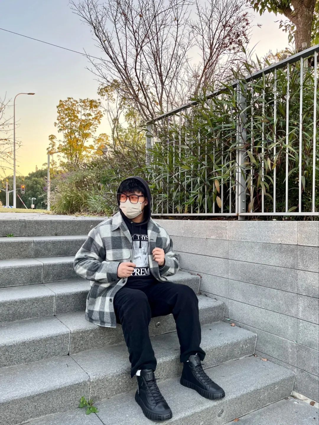 💥爆炸款！uniqlo廓形衬衫条格纹长袖翻领夹克！✨
