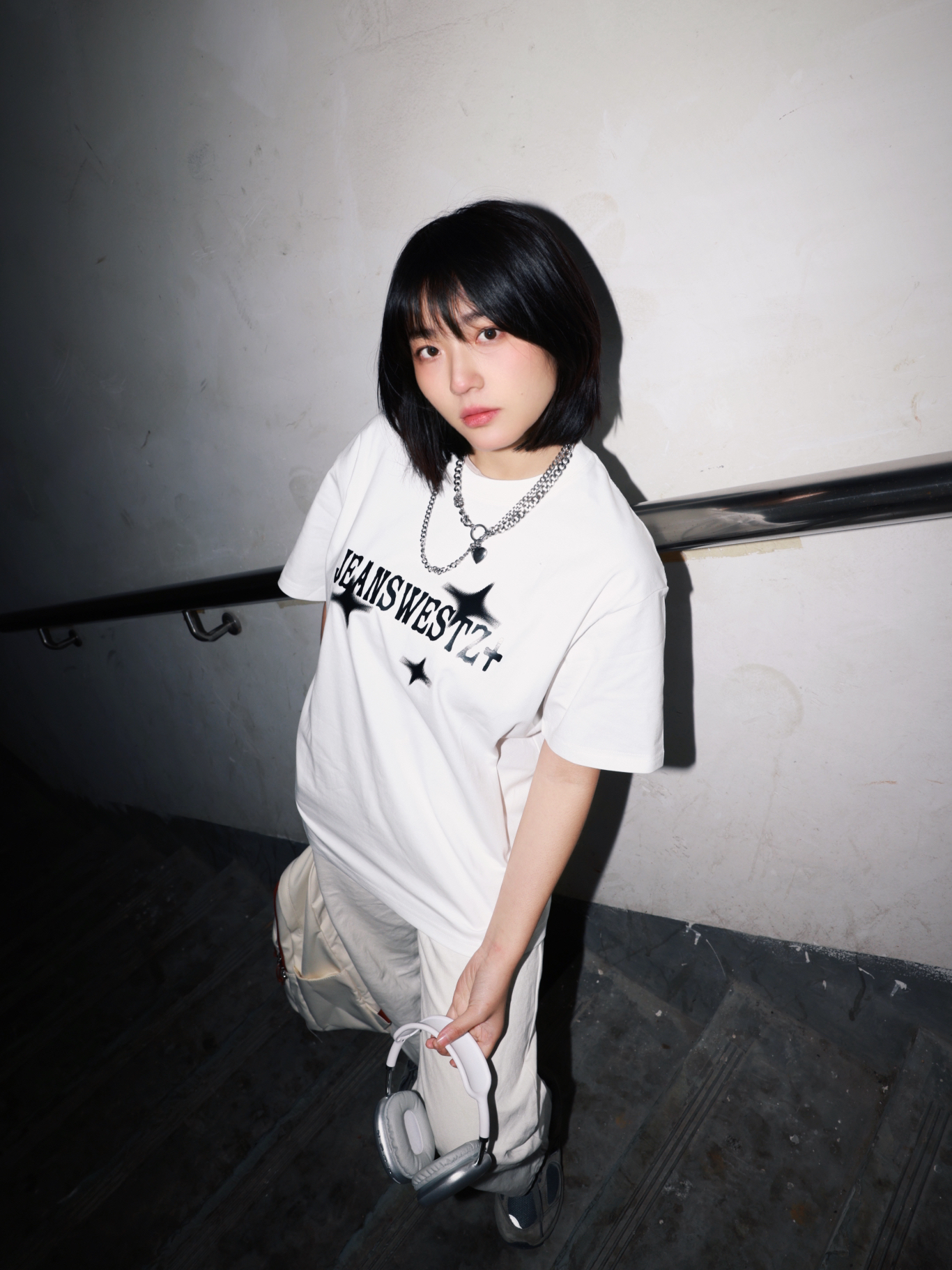 ootd｜学生简单白T穿搭～6g入夏！
