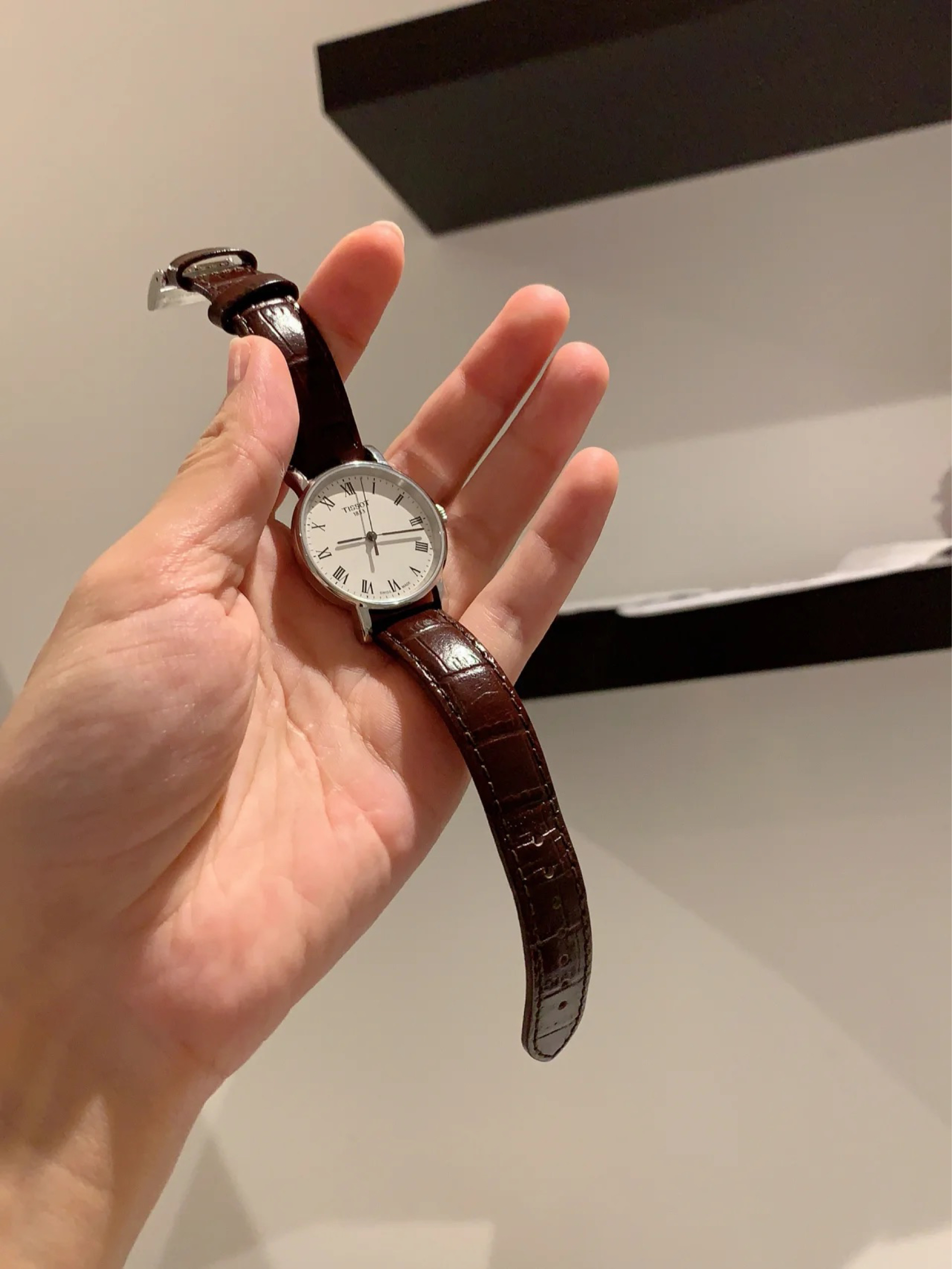 自己送自己，Tissot经典小女表
很经