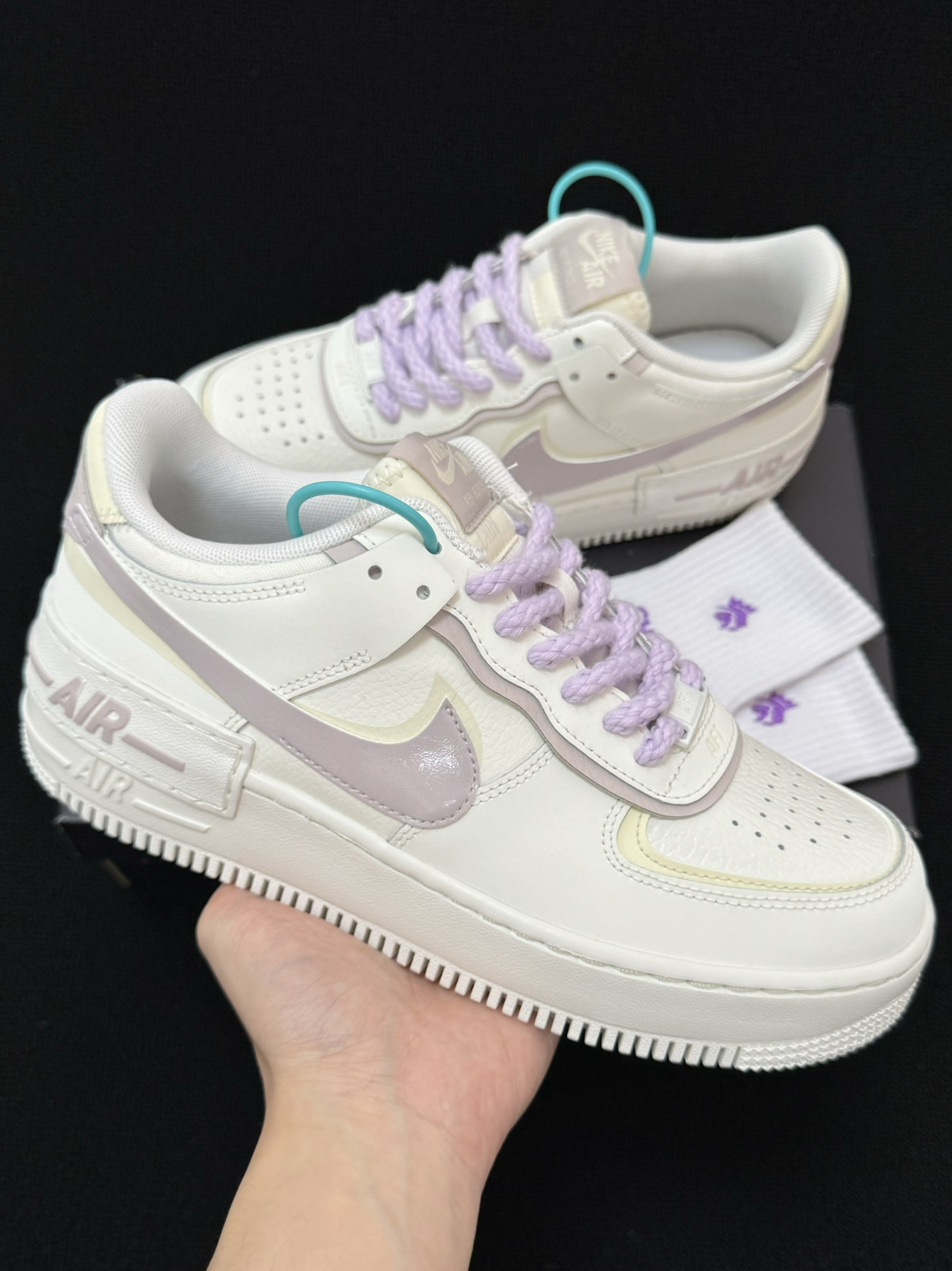 💜好温柔的配色，米紫色AF1💜