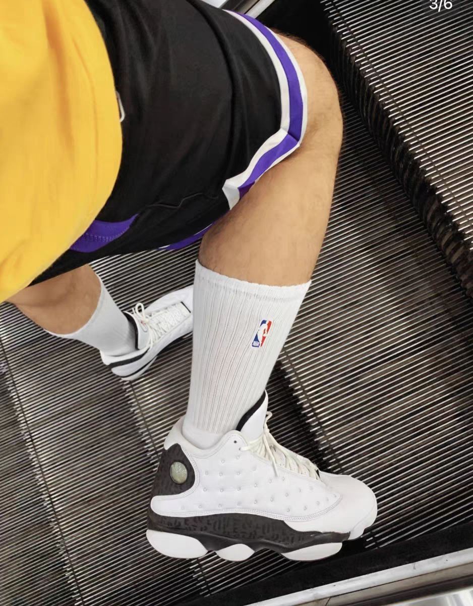 🔥NBA 纯色高弹保暖透气耐磨长筒袜，穿上秒变长腿欧巴！😍