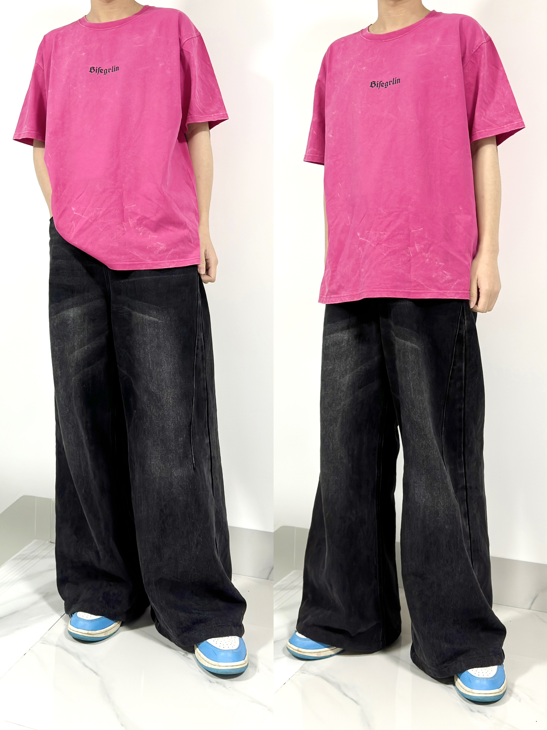 ootd/玫瑰红配色太好看啦