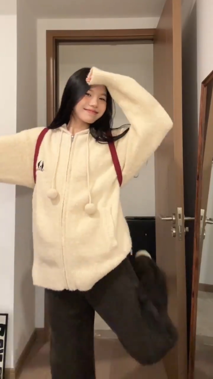 160ootd|软糯糯的毛衣➕牛仔裤 这套我真的爱