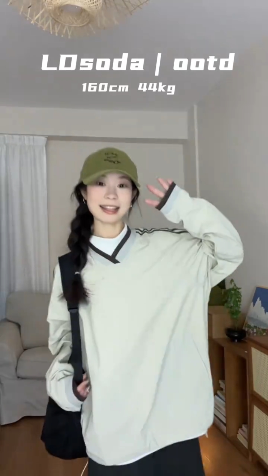 ootd｜早春休闲感look🧃这也太青春气息啦！！