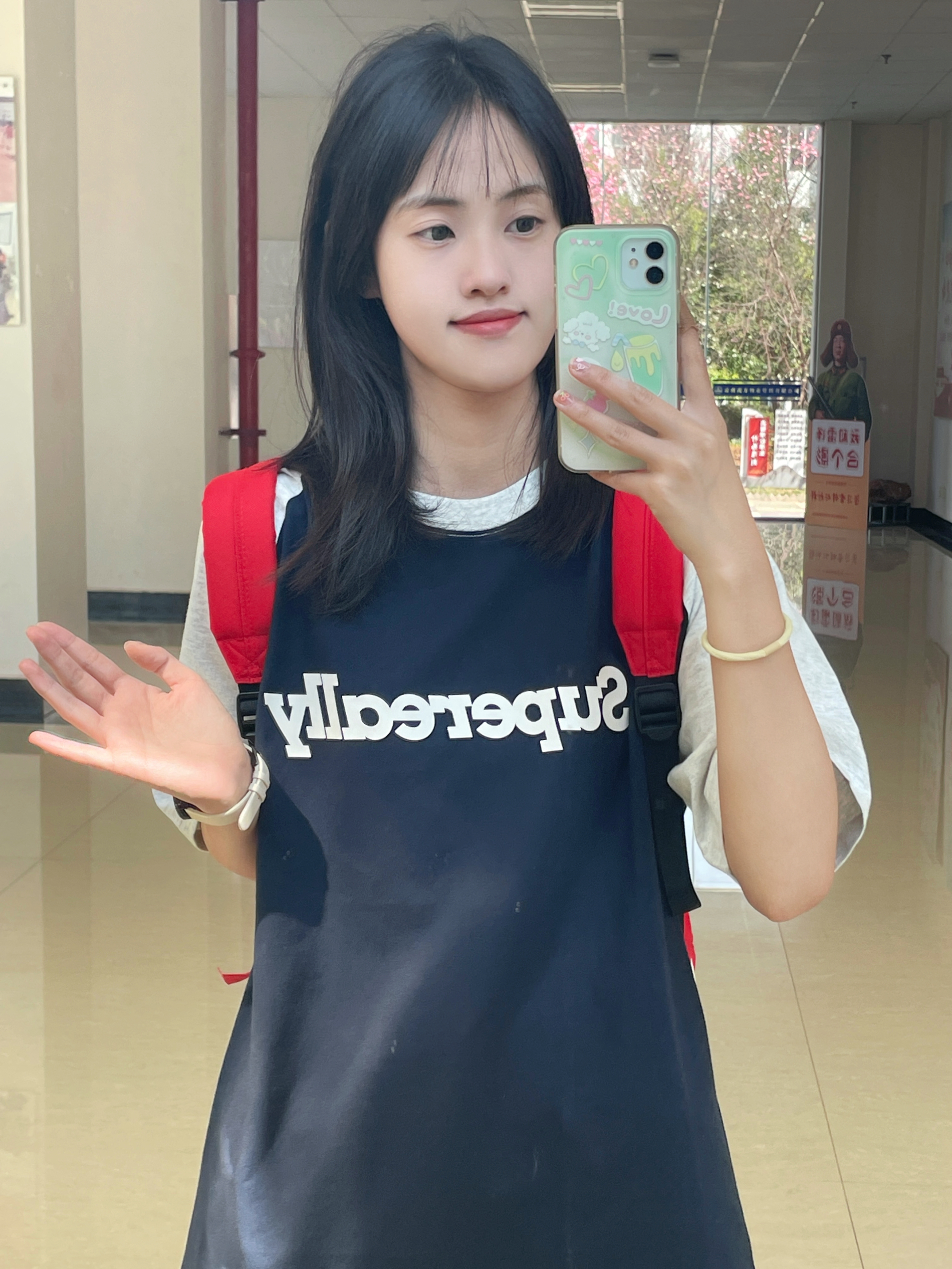 学院风短袖