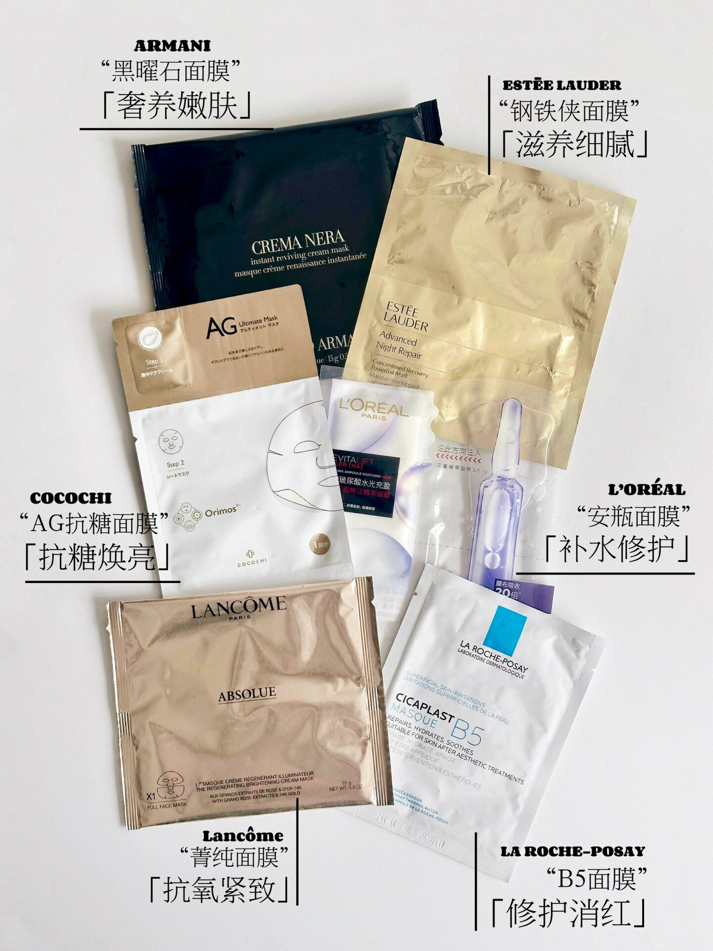 无噱头！实打实好用！都是回购多次的面膜！