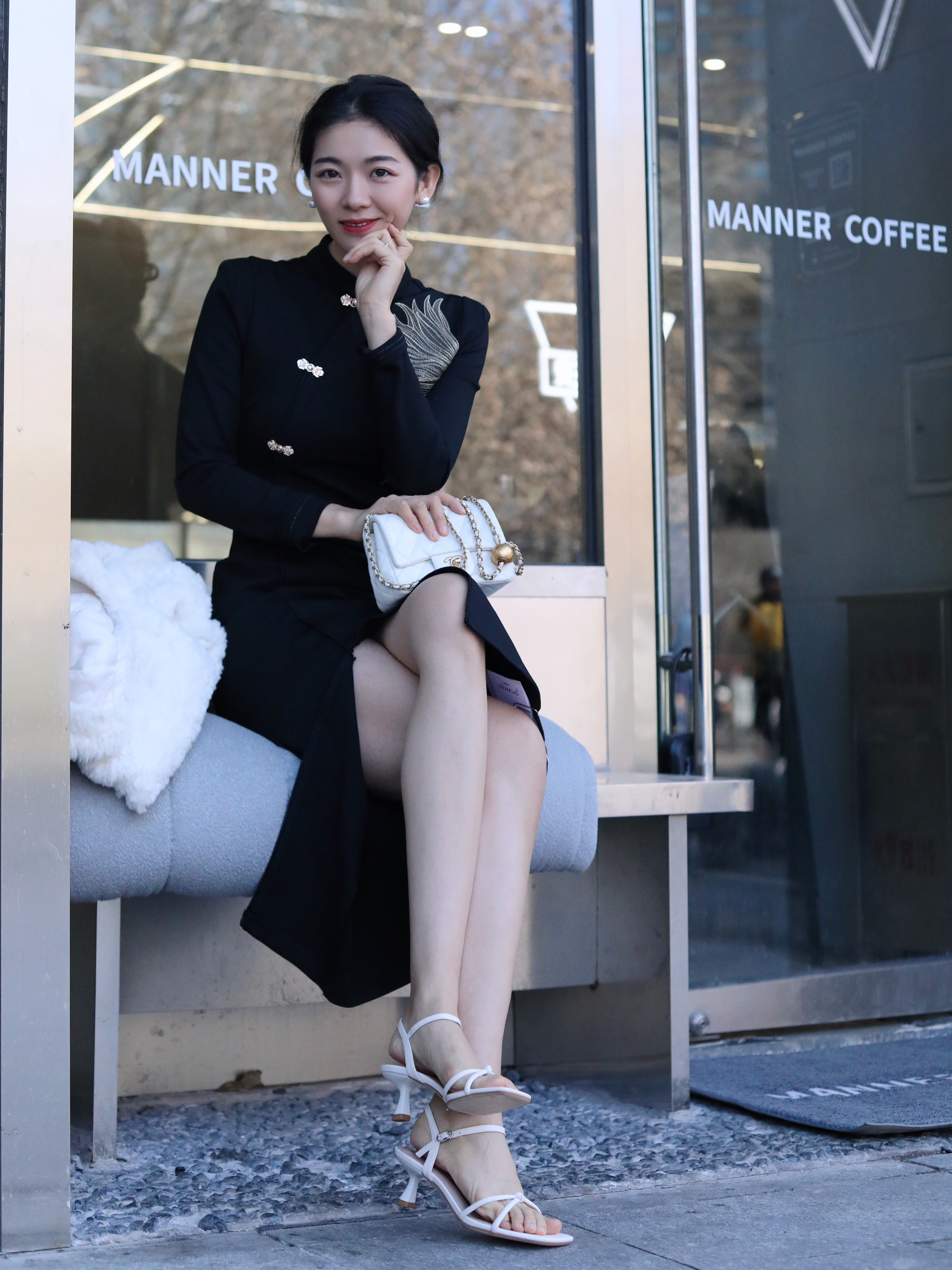 是国风大美人,不是酒楼服务员