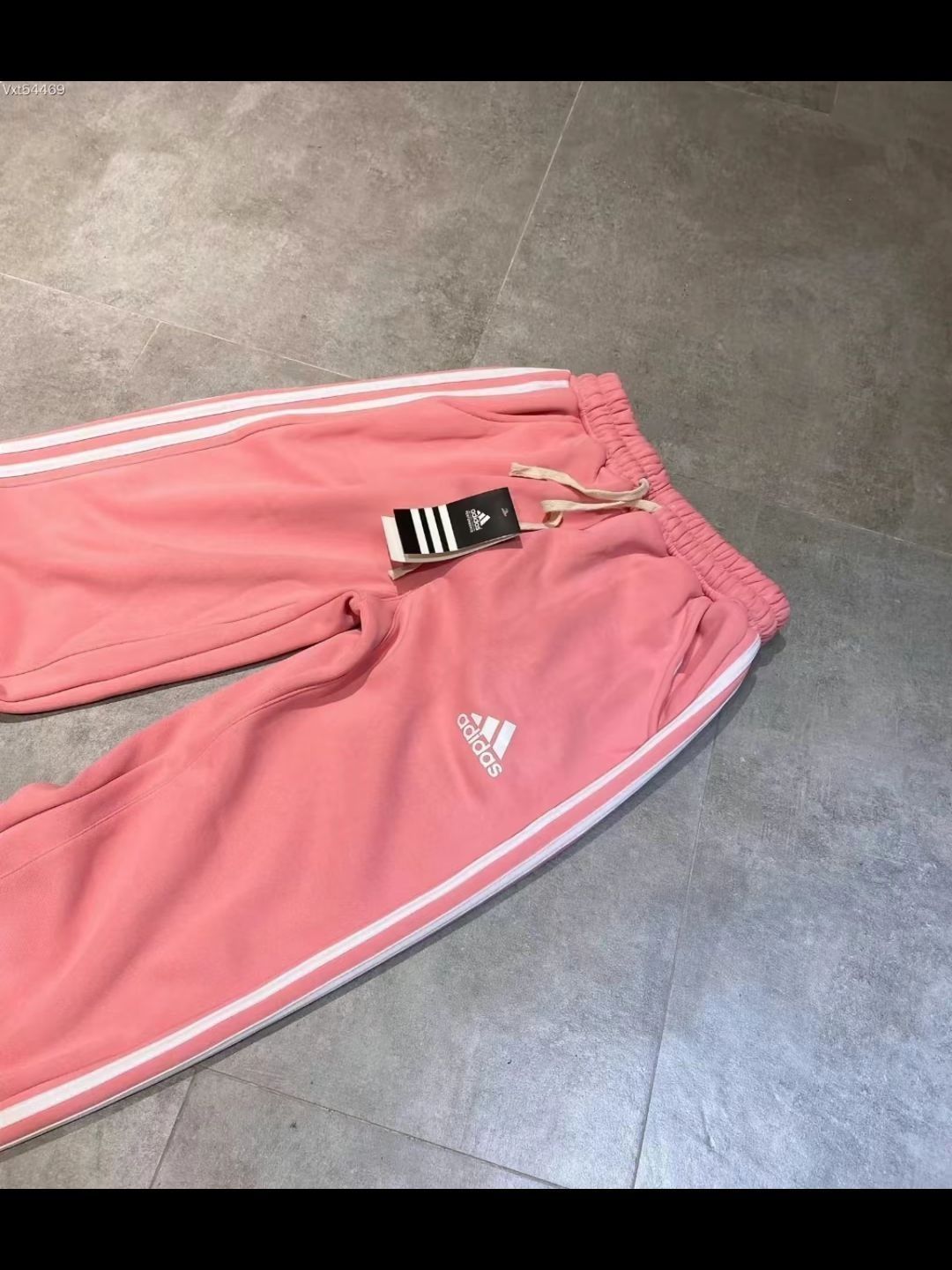 💥adidas Originals防风丝绒中腰松紧运动长裤 💥