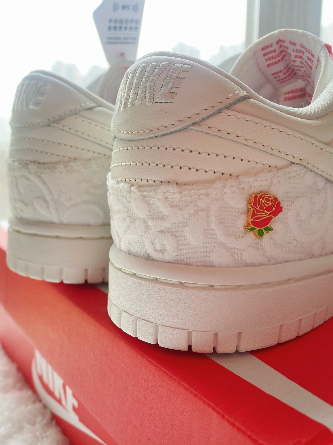 白色情人节🌹超适合女生的Dunk