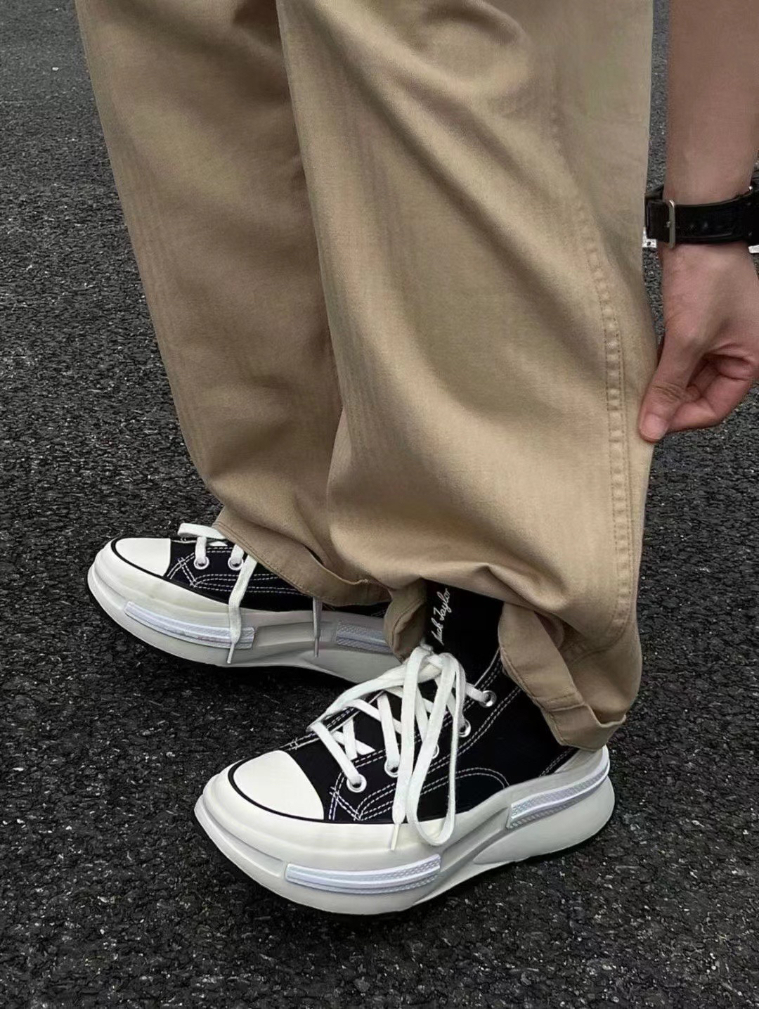 𝟕𝟎𝐬夹心厚底 
增高显腿长👉👈