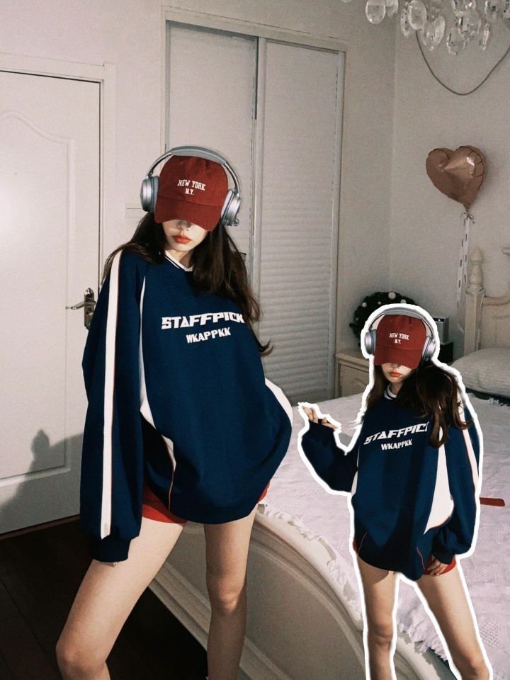 早春返校元气穿搭*📘🍒🎧get一下美高辣妹