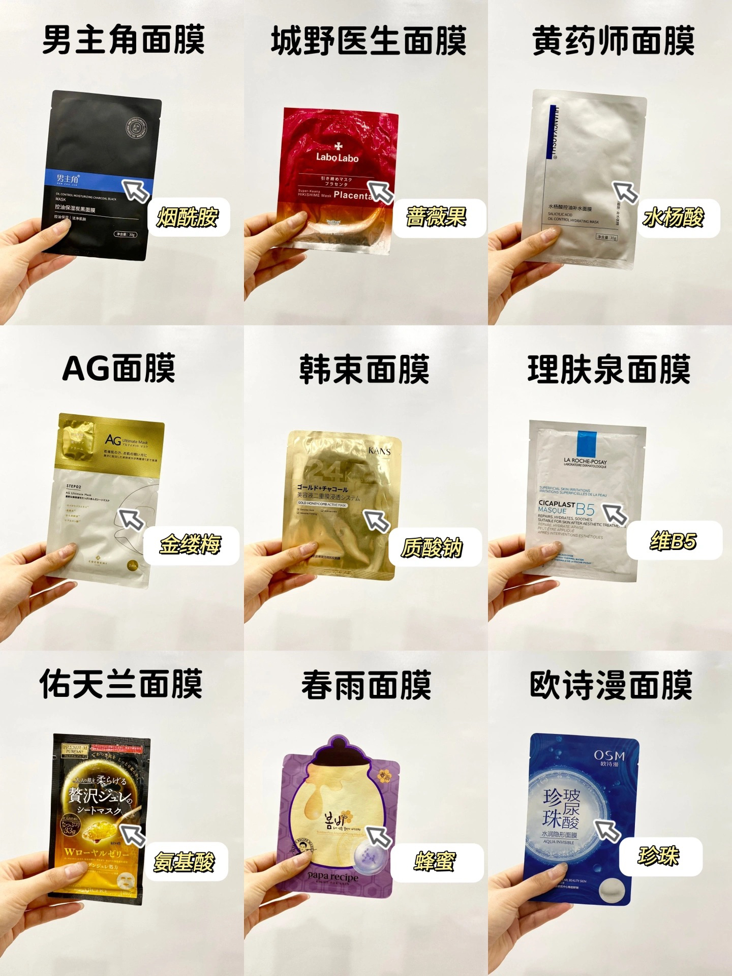 百里挑一！新品秋冬男士面膜直接闭眼入！
